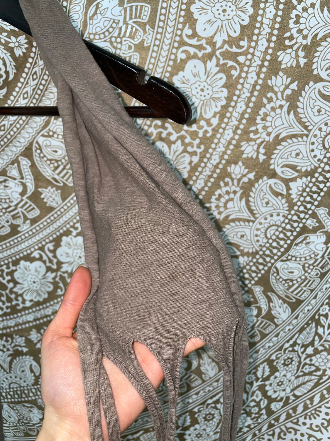 빈티지 커팅 디테일 머플러 목도리  상품이미지5