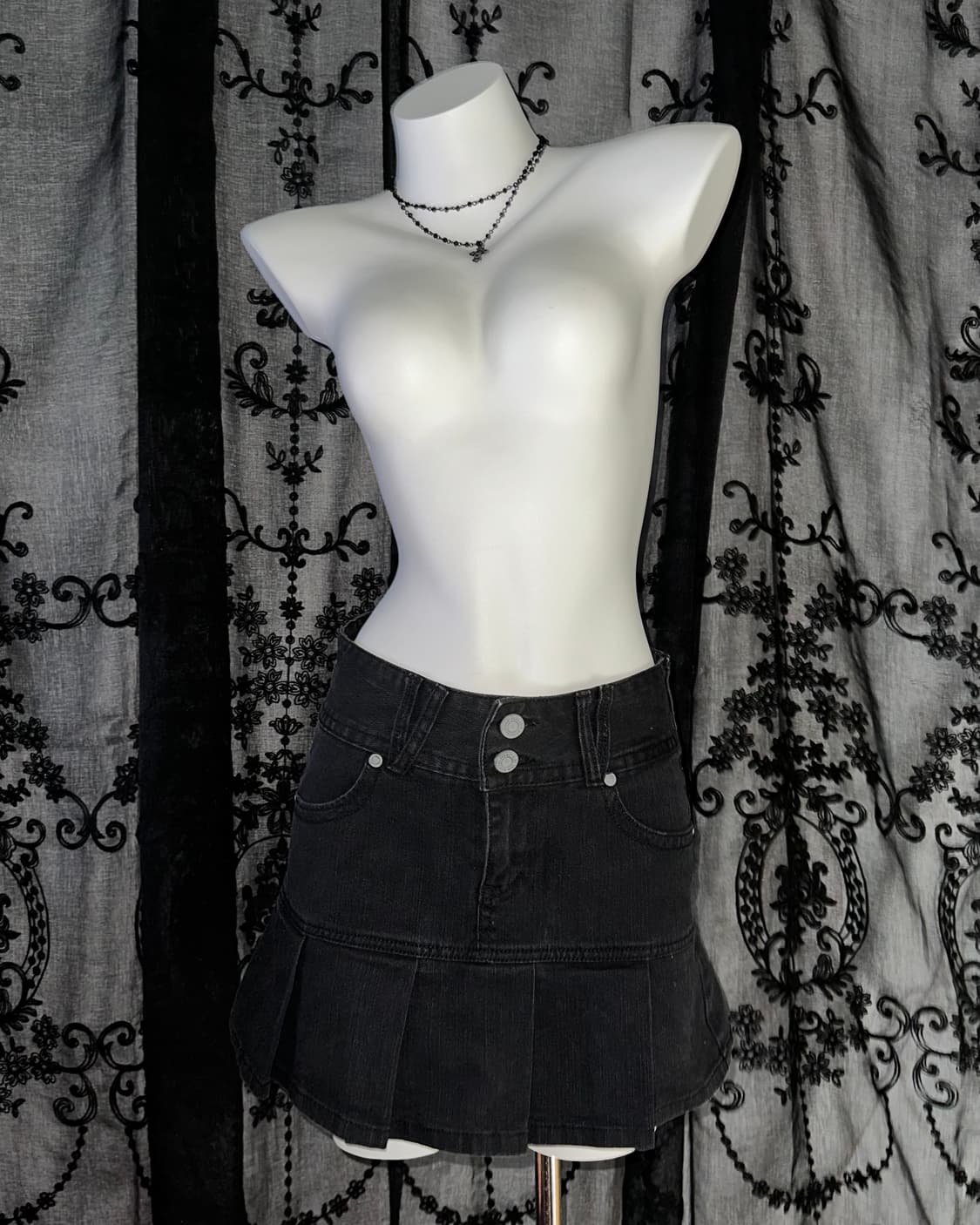 denim skirt 상품이미지3