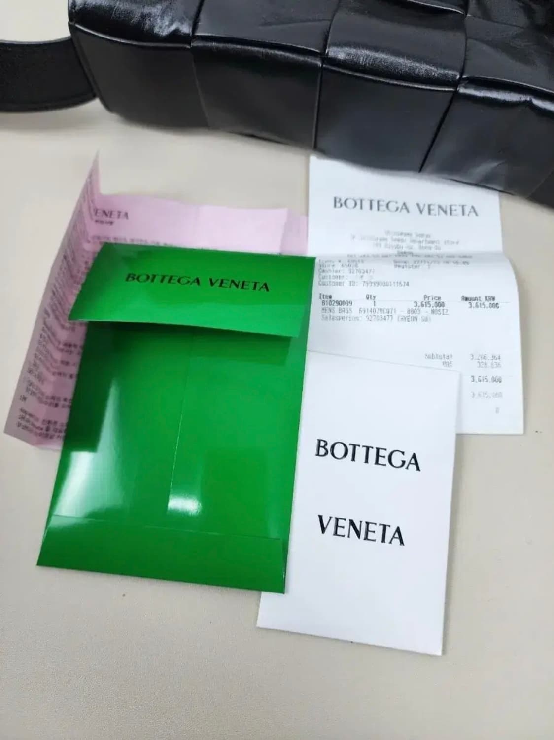 보테가베네타 맥시 카세트백 블랙 상품이미지9