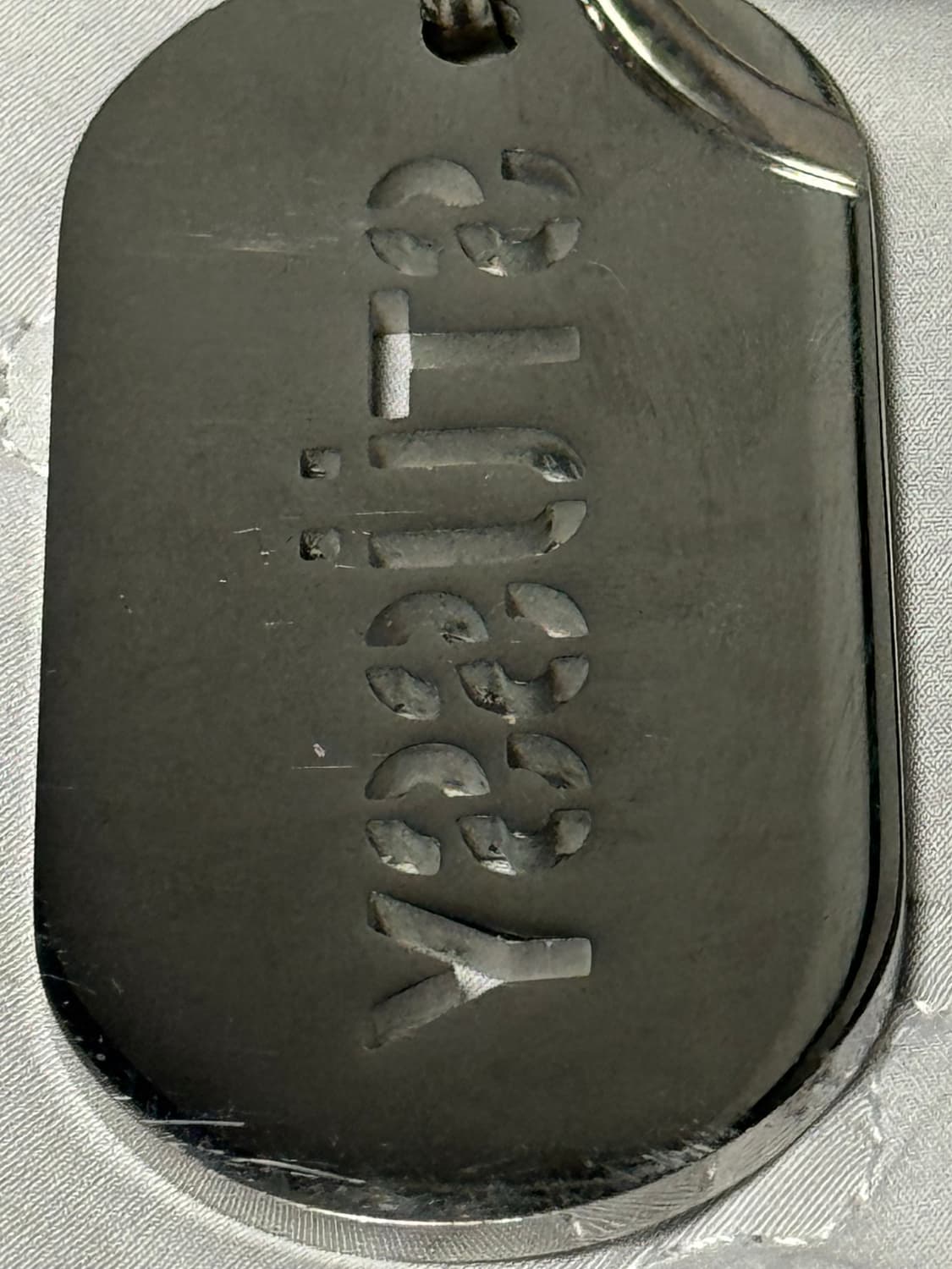 스투시 메탈 태그 키체인 실버 상품이미지4