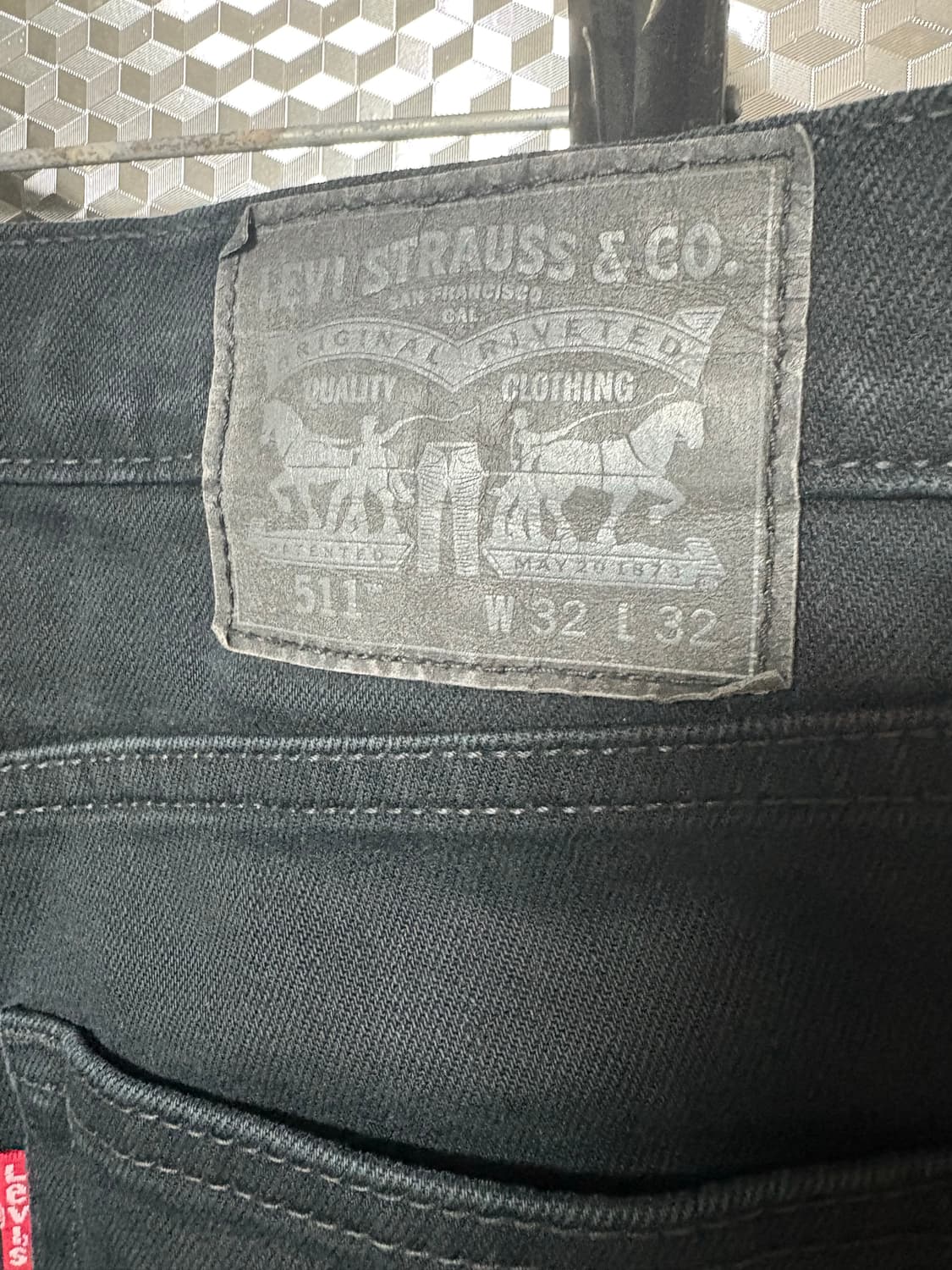 Levi’s 511 black - W32 L32 상품이미지4