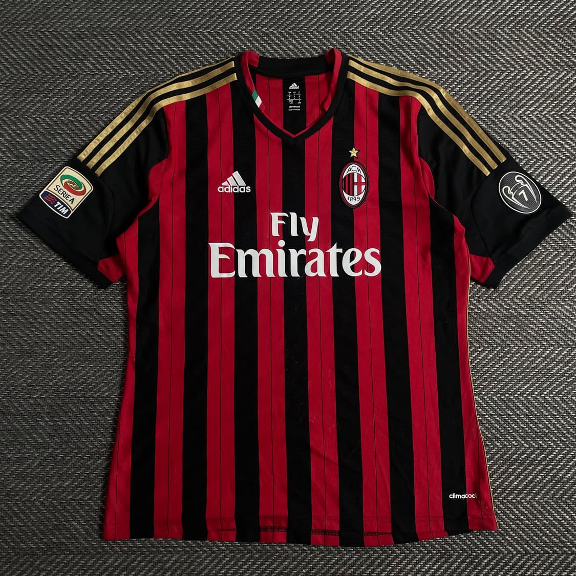 아디다스 ac밀란 13-14 시즌 리그 패치 카카 유니폼o 3819 상품이미지3