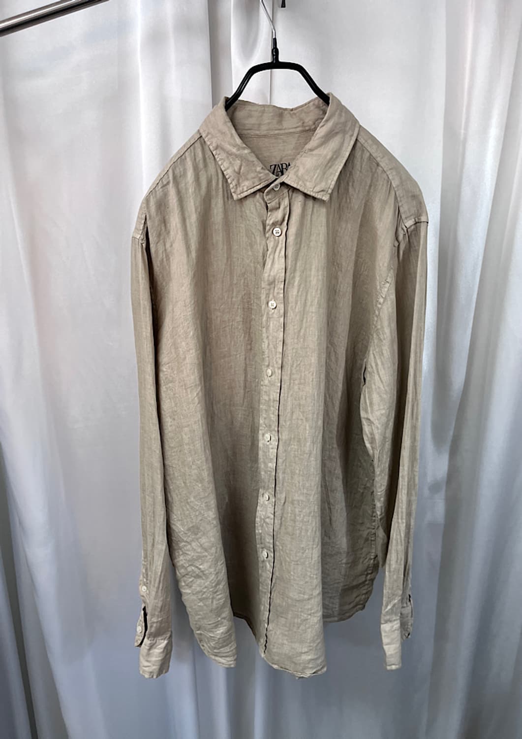 zara linen shirt  상품이미지1