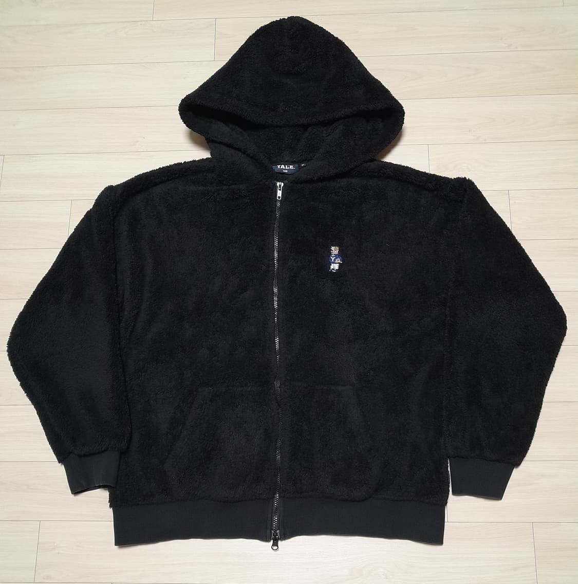 💥예일 후리스 집업 후드 블랙 (XL)
 상품이미지1