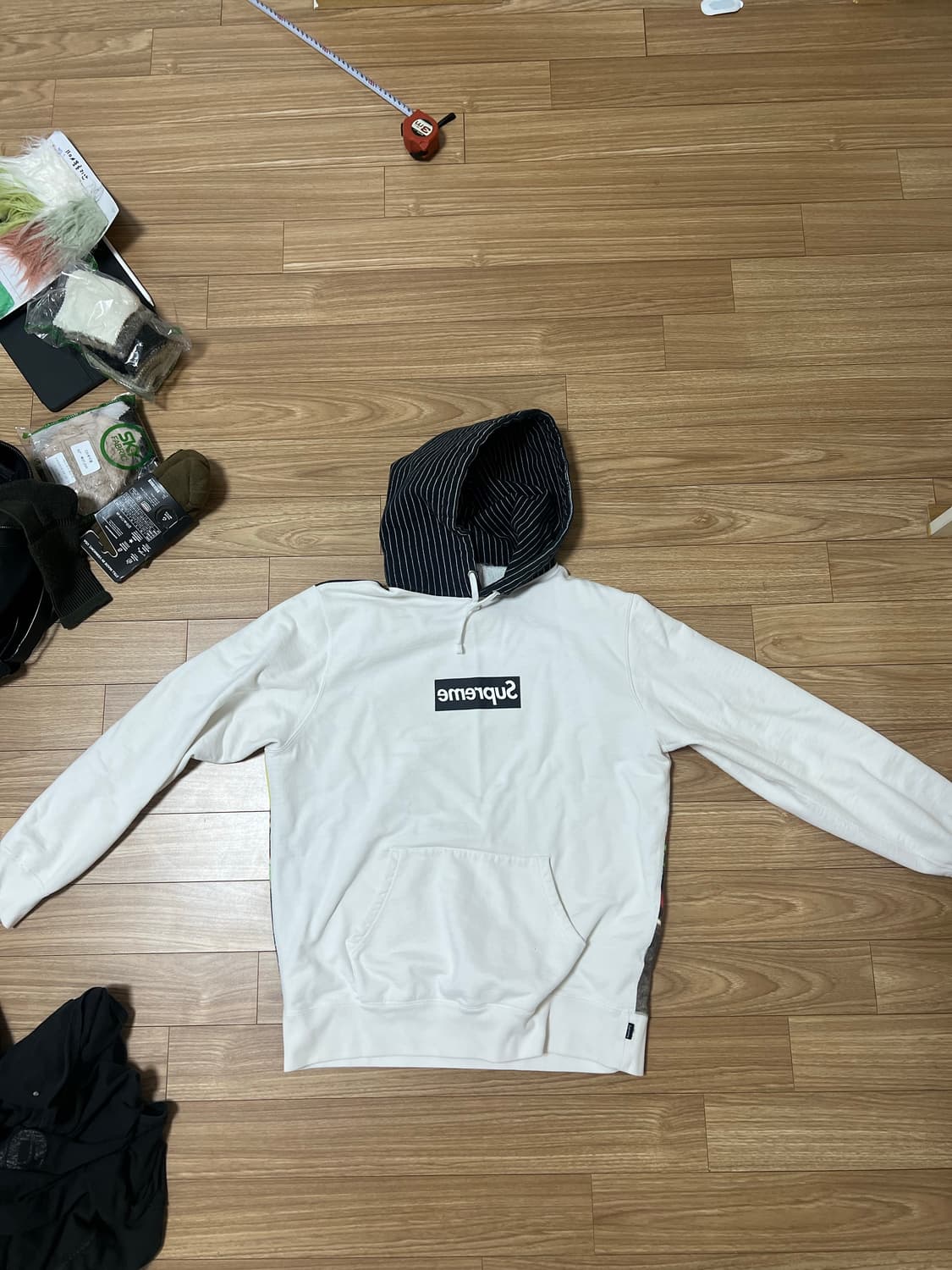 슈프림 헤롤드 박스로고 후디 L 상품이미지1