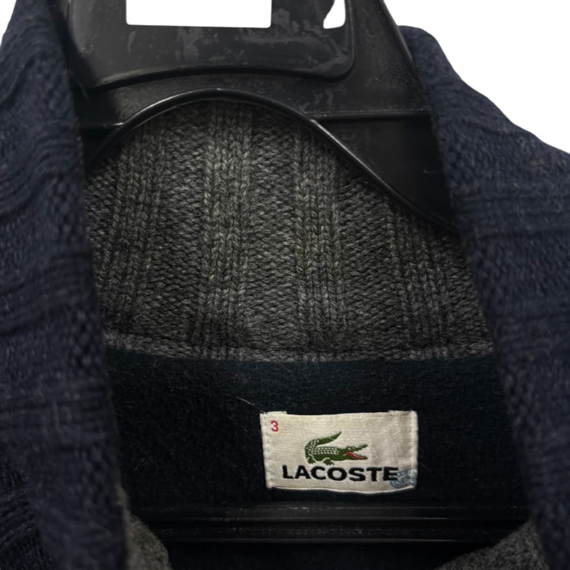 라코스테 투웨이 니트집업   상품이미지5