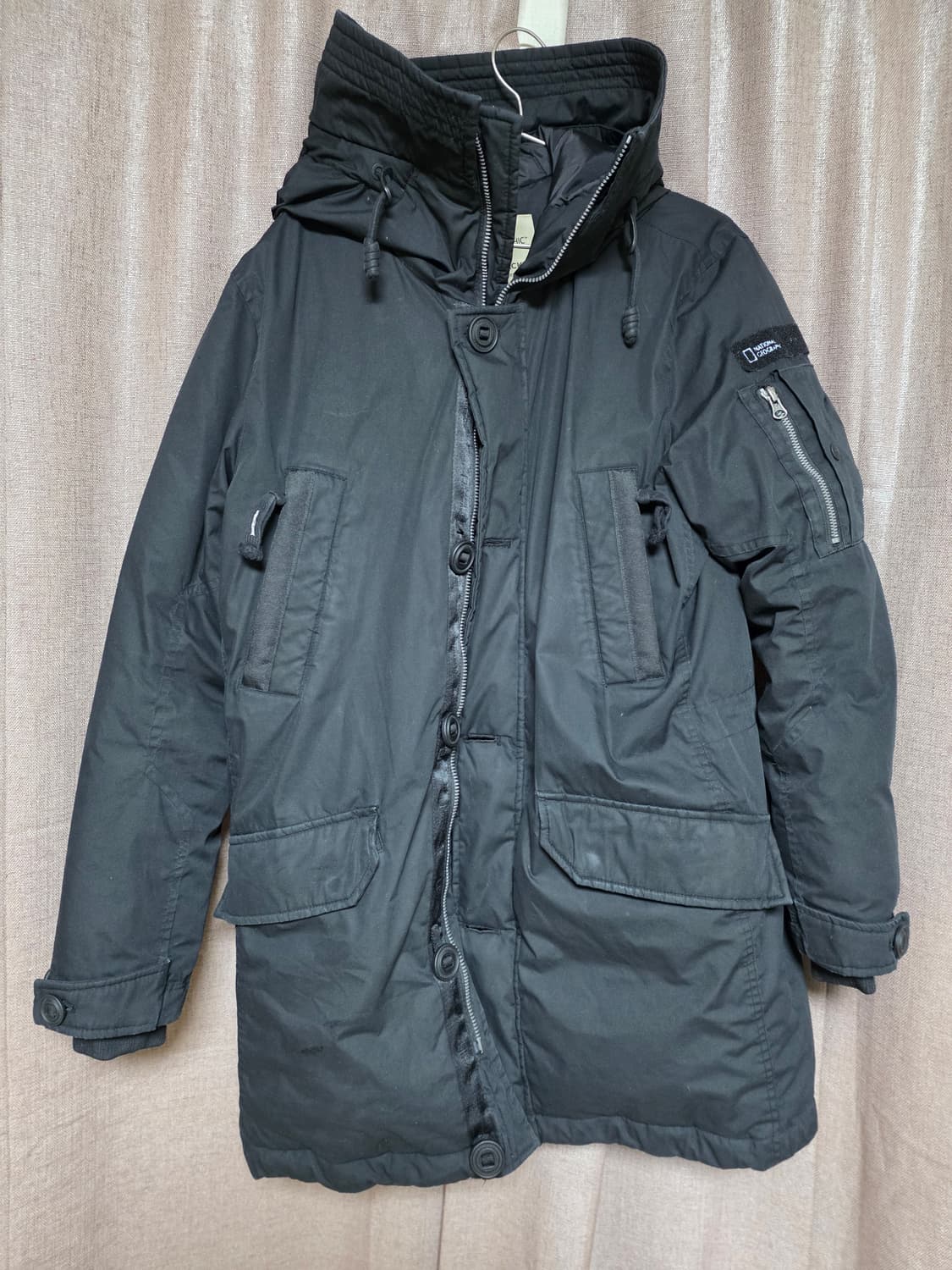 내셔널지오그래픽하프패딩 100 상품이미지1