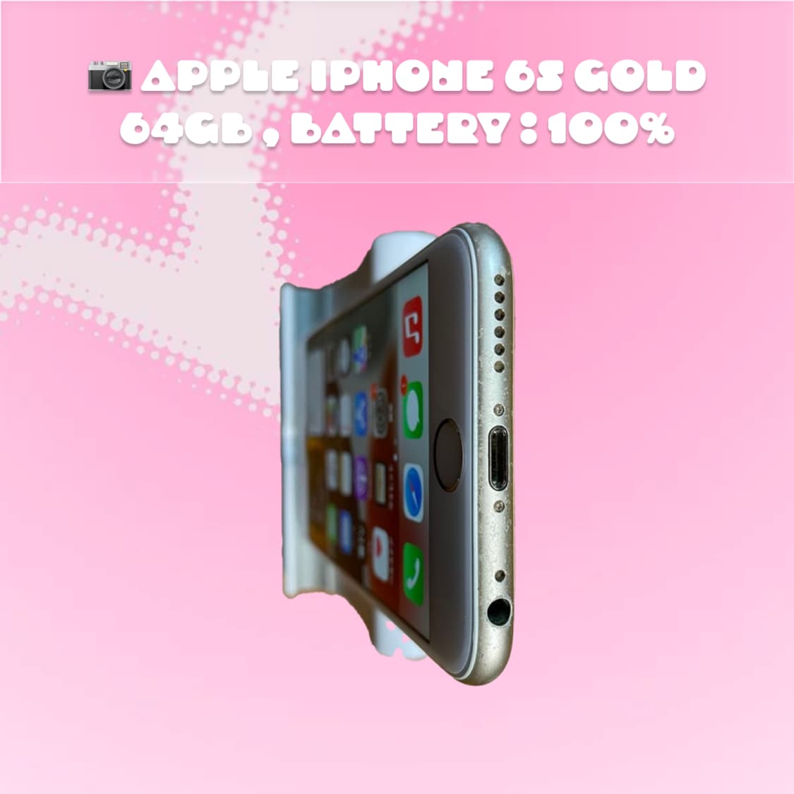 (상태양호 !) 아이폰 6s 골드 64gb 배터리 100% 상품이미지5