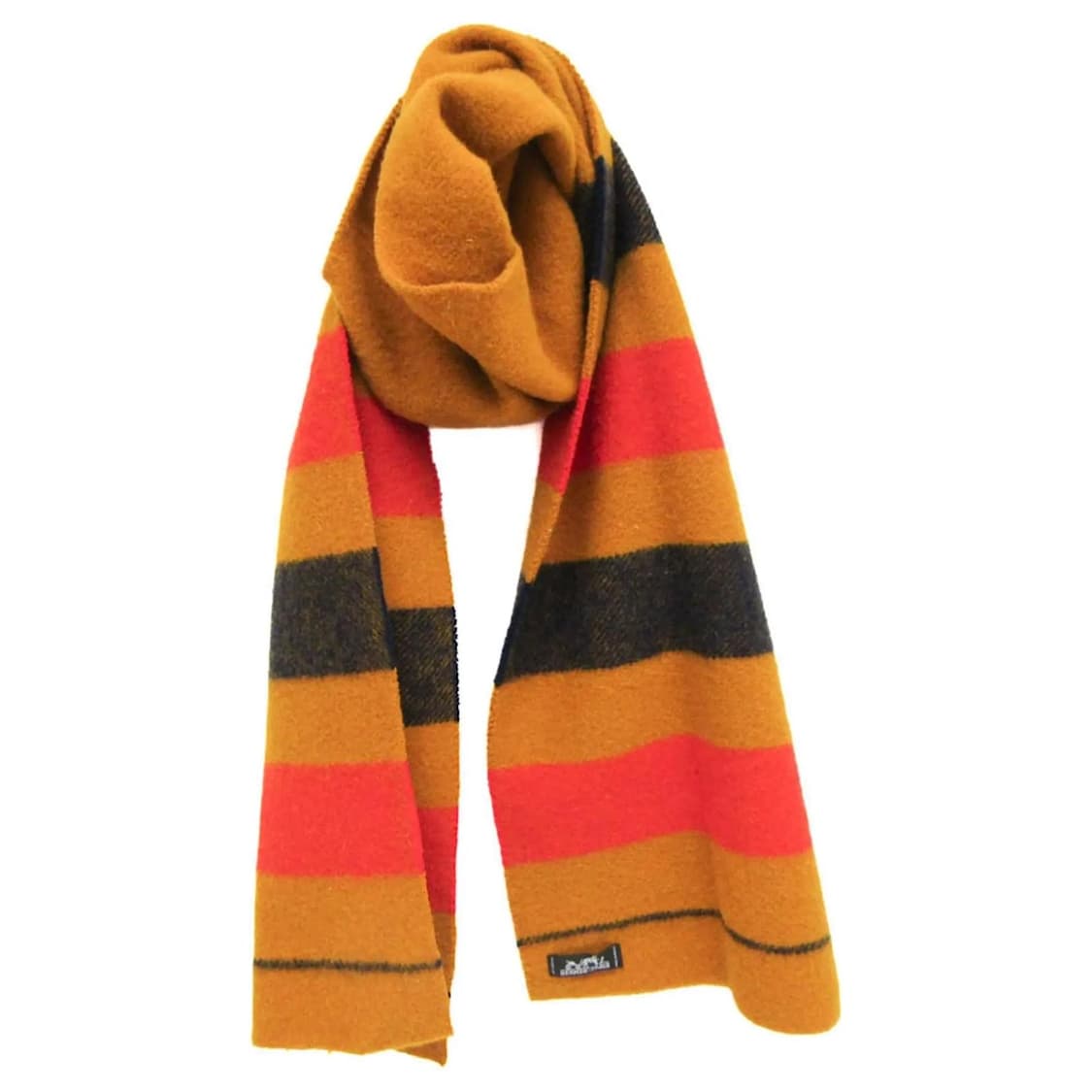 90’s 에르메스 로카바르 블랭킷 레인울 머플러 상품이미지7