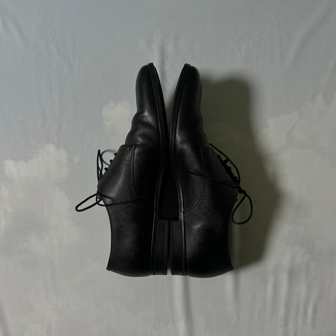 Prada classic dress lace up derby shoes 상품이미지3