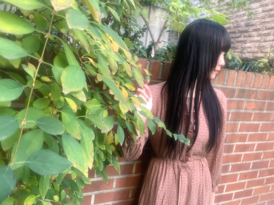 Vintage Frill Collar Dress 상품이미지6