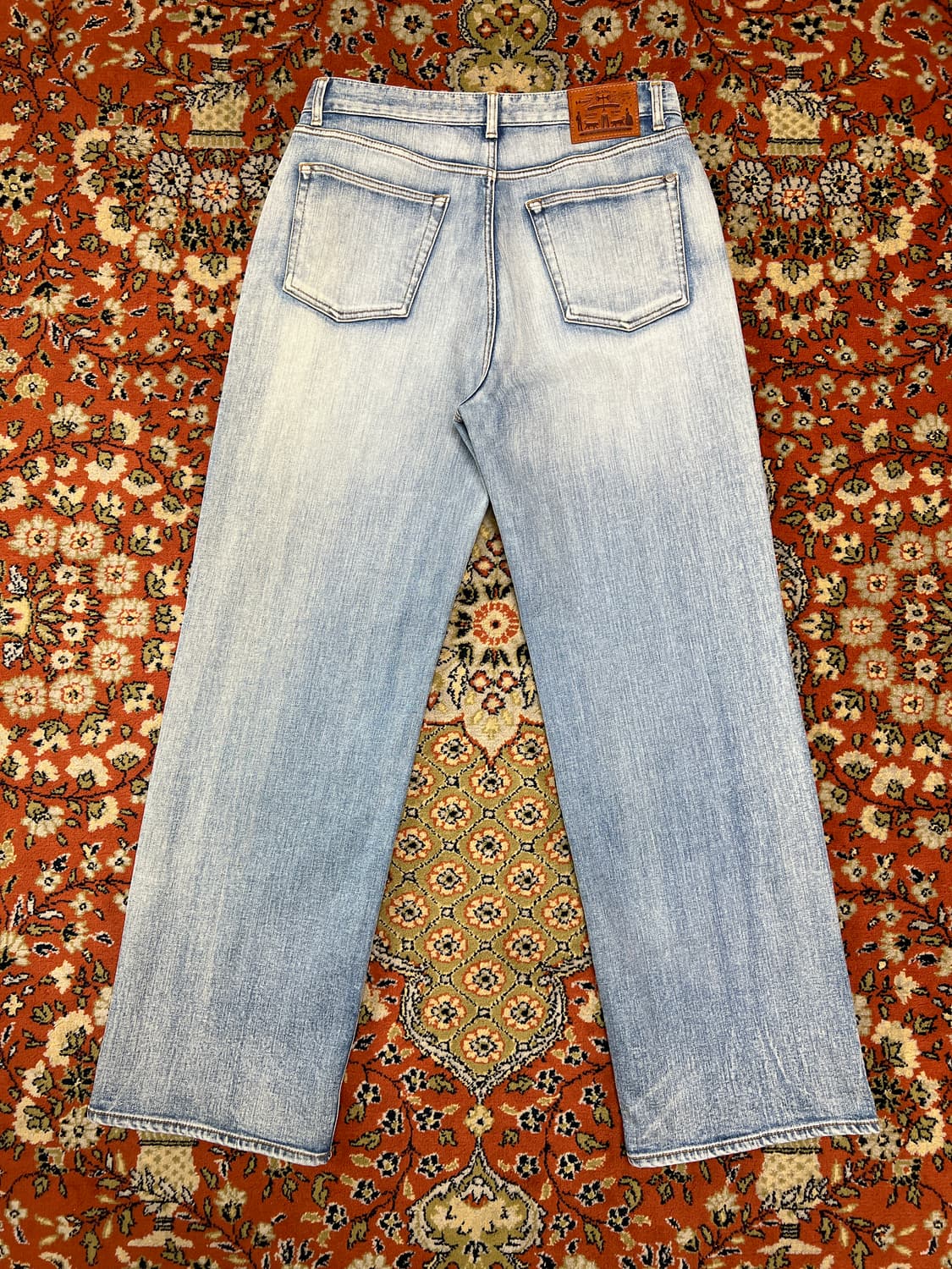 [32] MODNINE 모드나인 MOD7W 연청 와이드 데님팬츠 상품이미지2