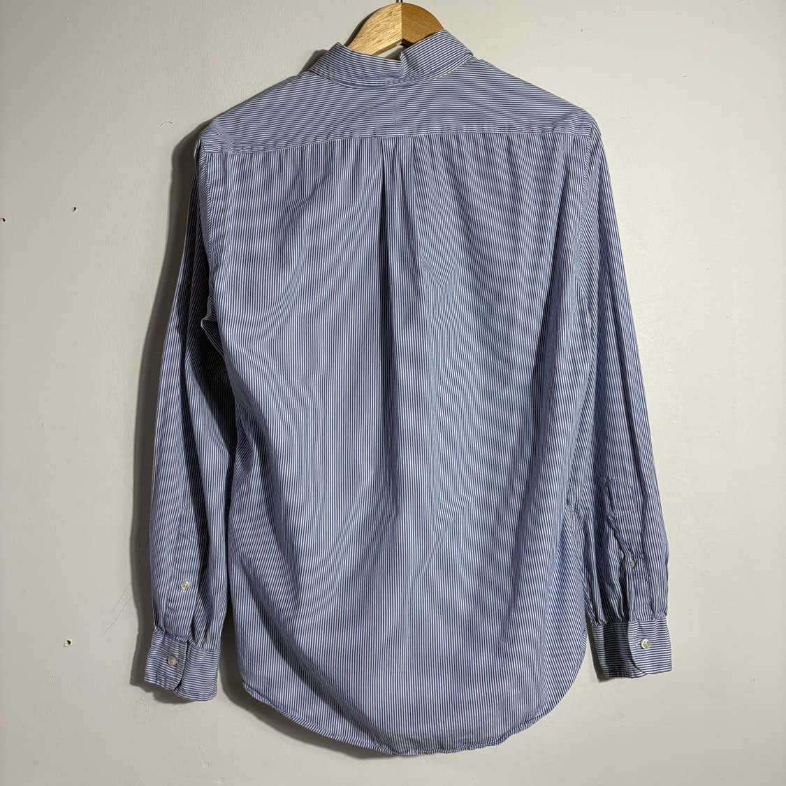 폴로 랄프로렌 빈티지 블루 핀스트라이프 버튼다운 셔츠 (무료배송) 상품이미지6