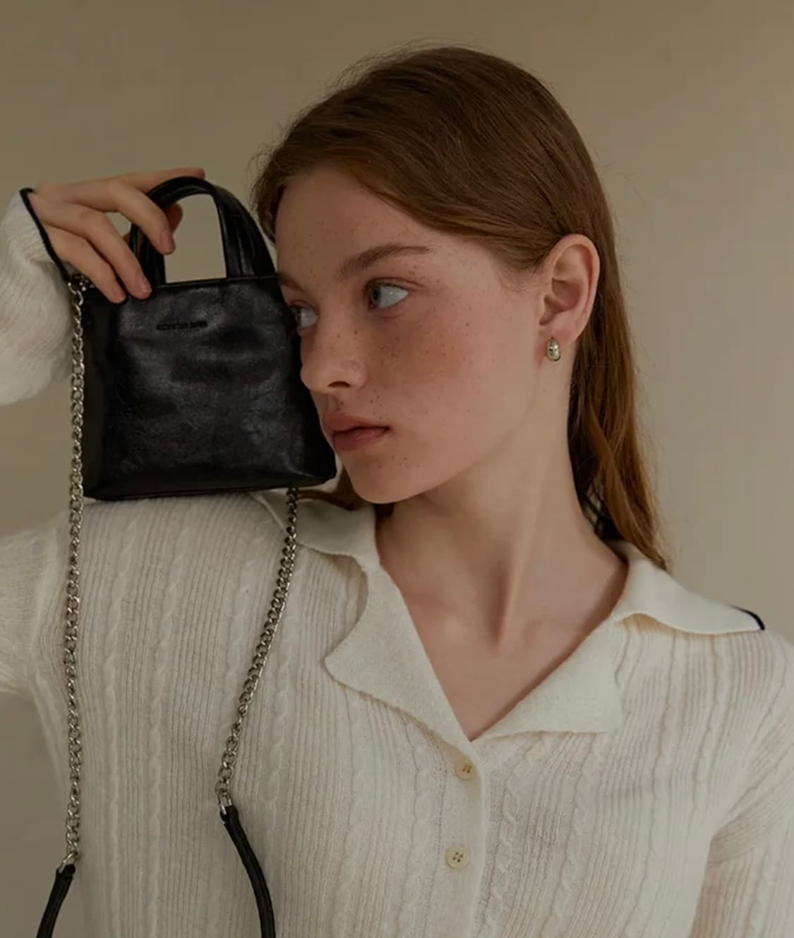 썸웨어버터 mini toast bag - black 상품이미지1