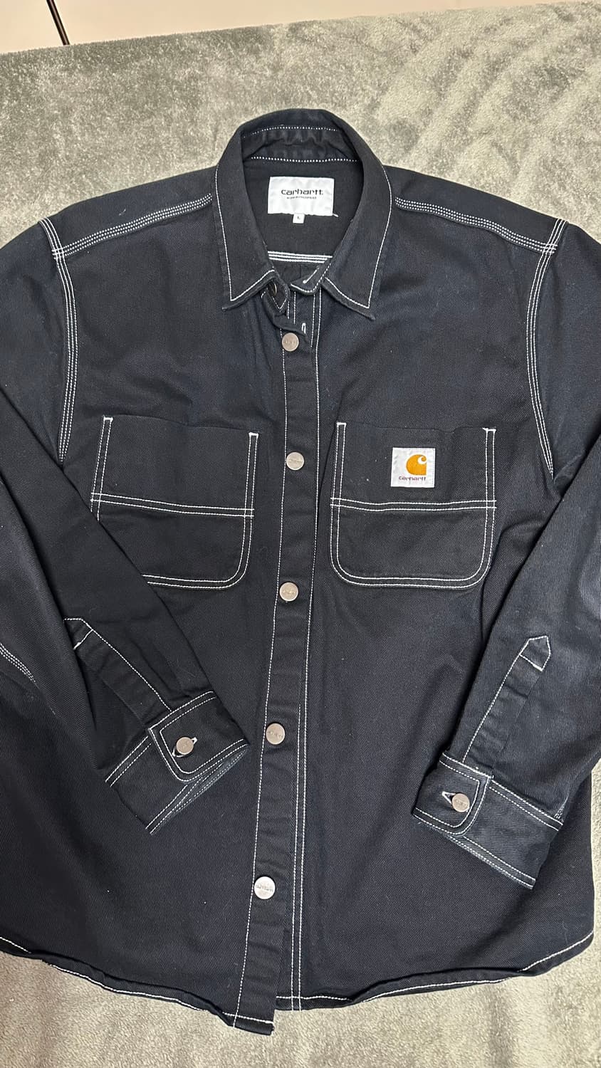 칼하트 wip 초크 셔츠 블랙 상품이미지1