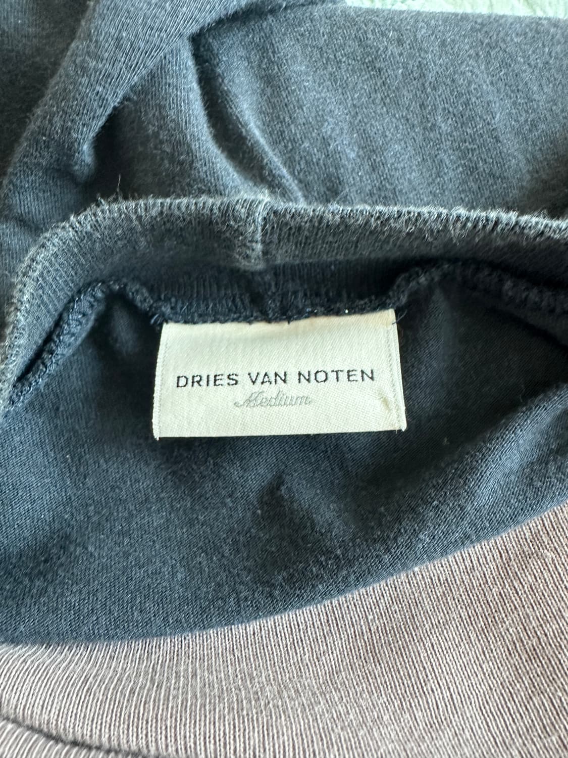 M) 드리스 반 노튼 컷팅 디테일 레이어드 롱슬리브 상품이미지3