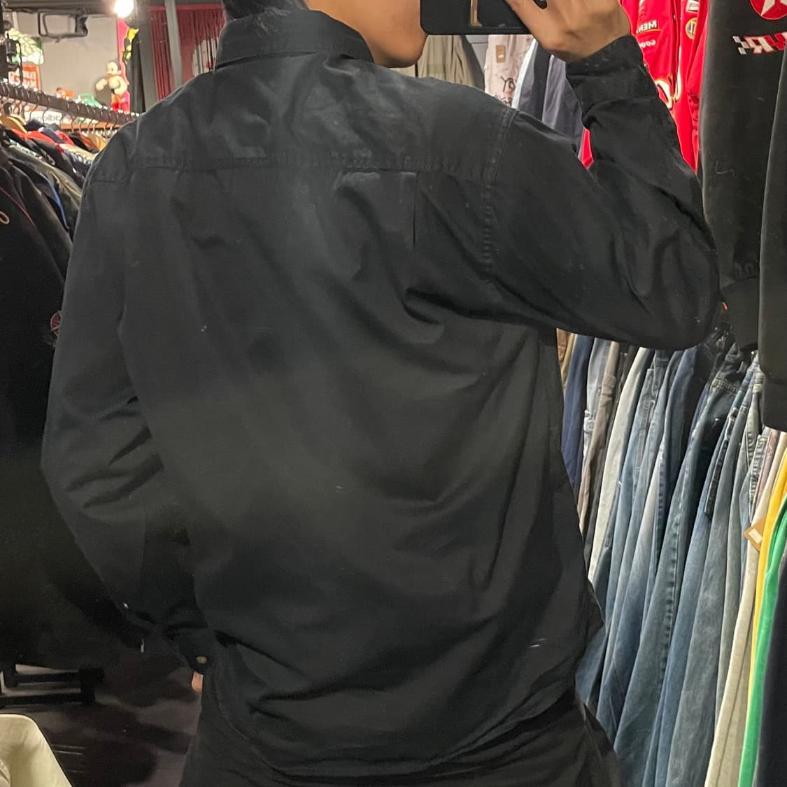 [IM] carhartt 칼하트 블랙 아노락 긴팔셔츠 상품이미지6