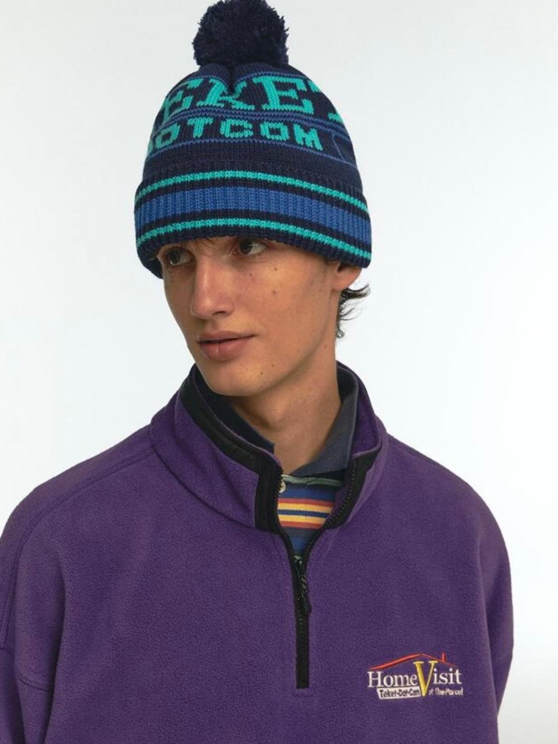 테켓 하우스 비니 네이비 상품이미지4