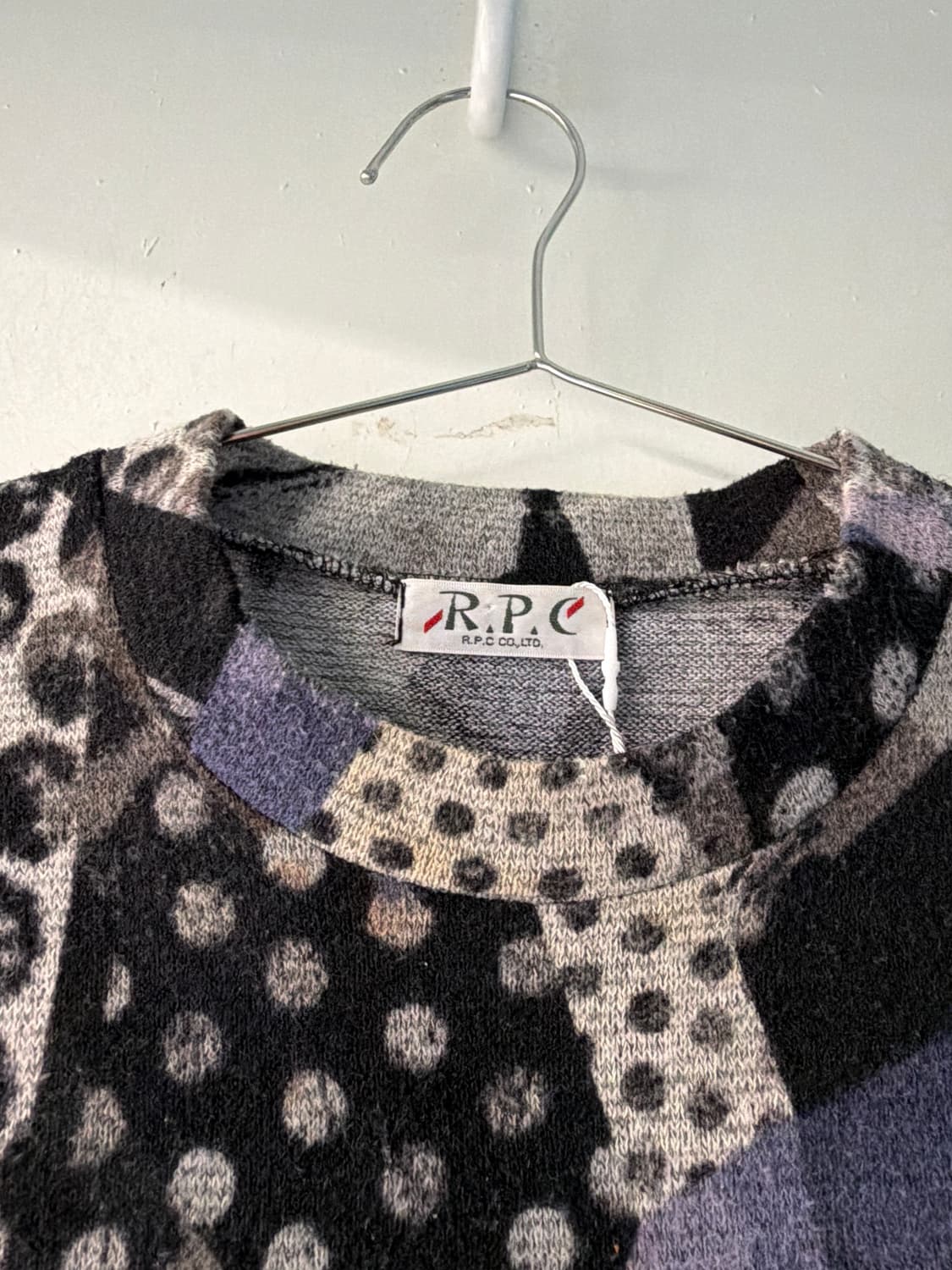 일본빈티지 모리 패턴 롱슬리브 상품이미지8