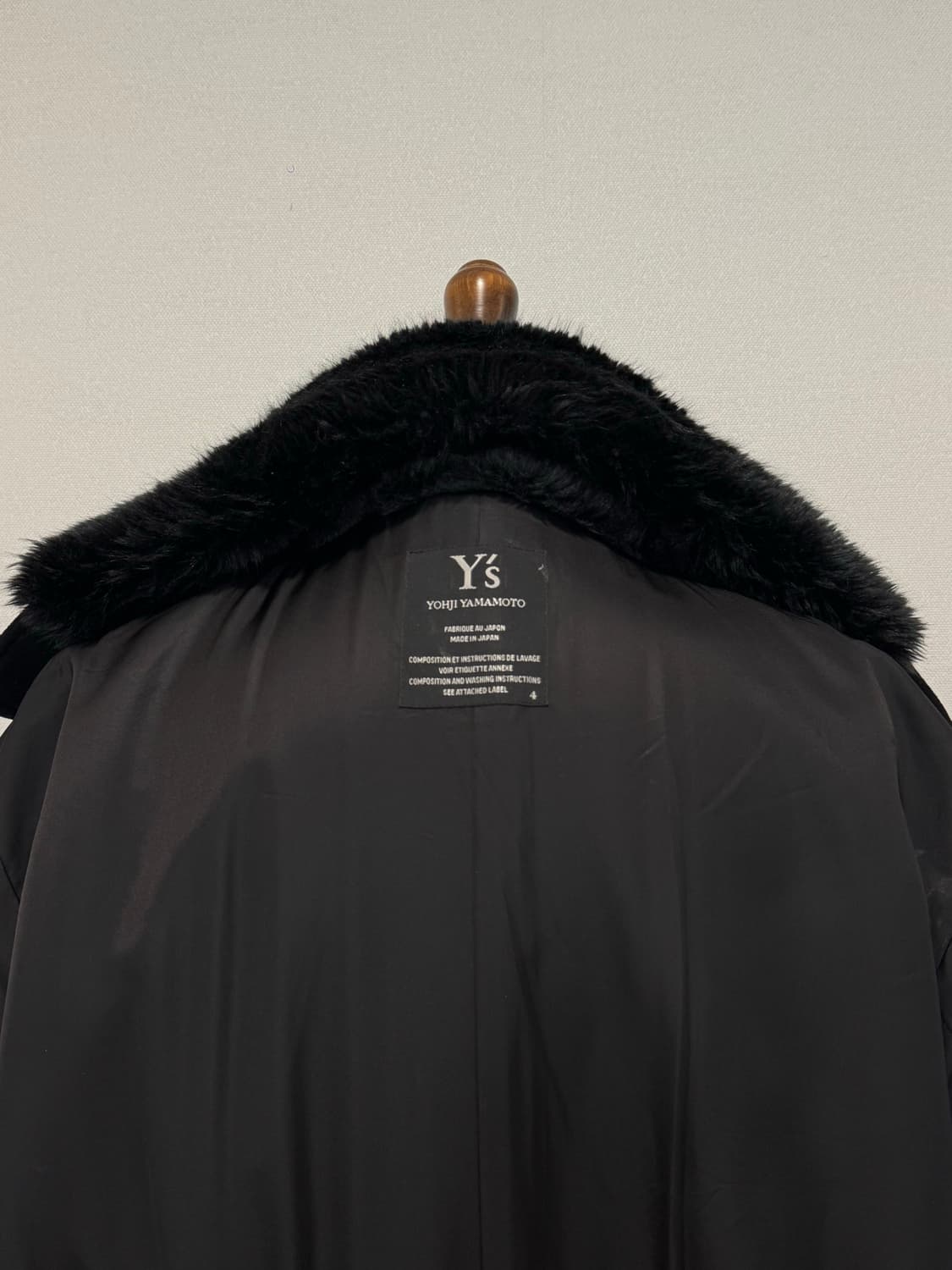 Y’s Yohji Yamamoto 울 코트 상품이미지8