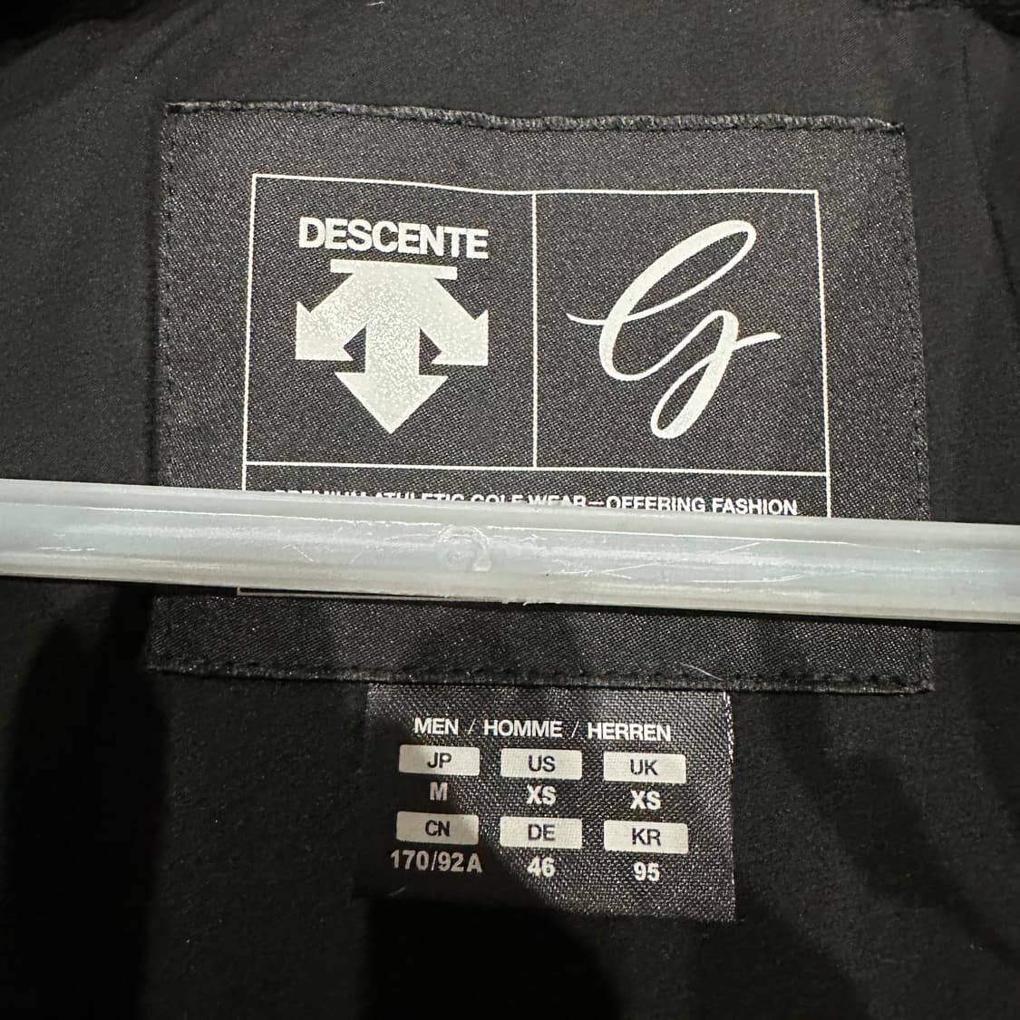 데상트 골프 듀얼모션 롱패딩 M 상품이미지4