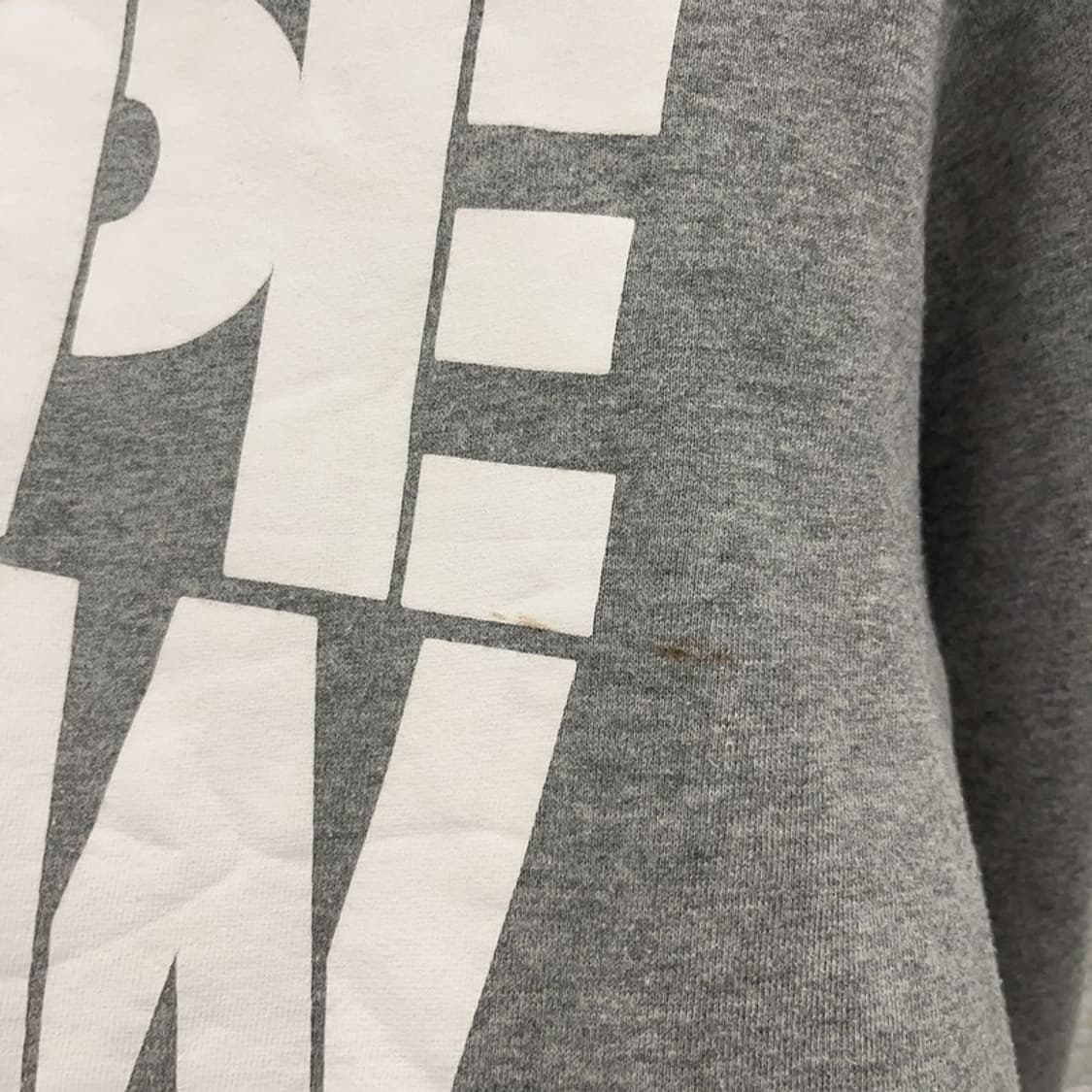 베이프 AAPE 빈티지 키치 빅로고 기모 맨투맨 L C08136 상품이미지7