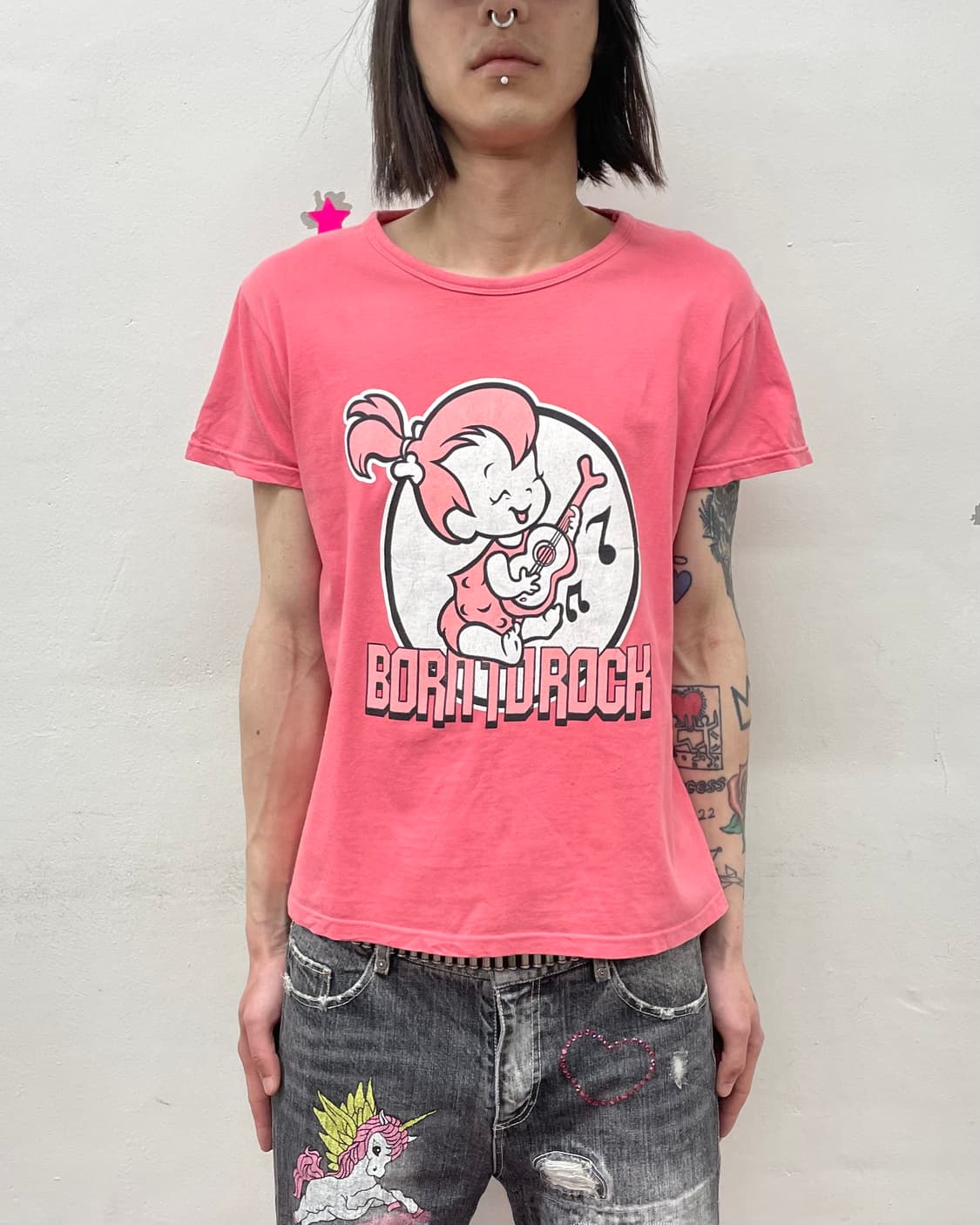 Baby Rock Pink T-shirt 상품이미지1