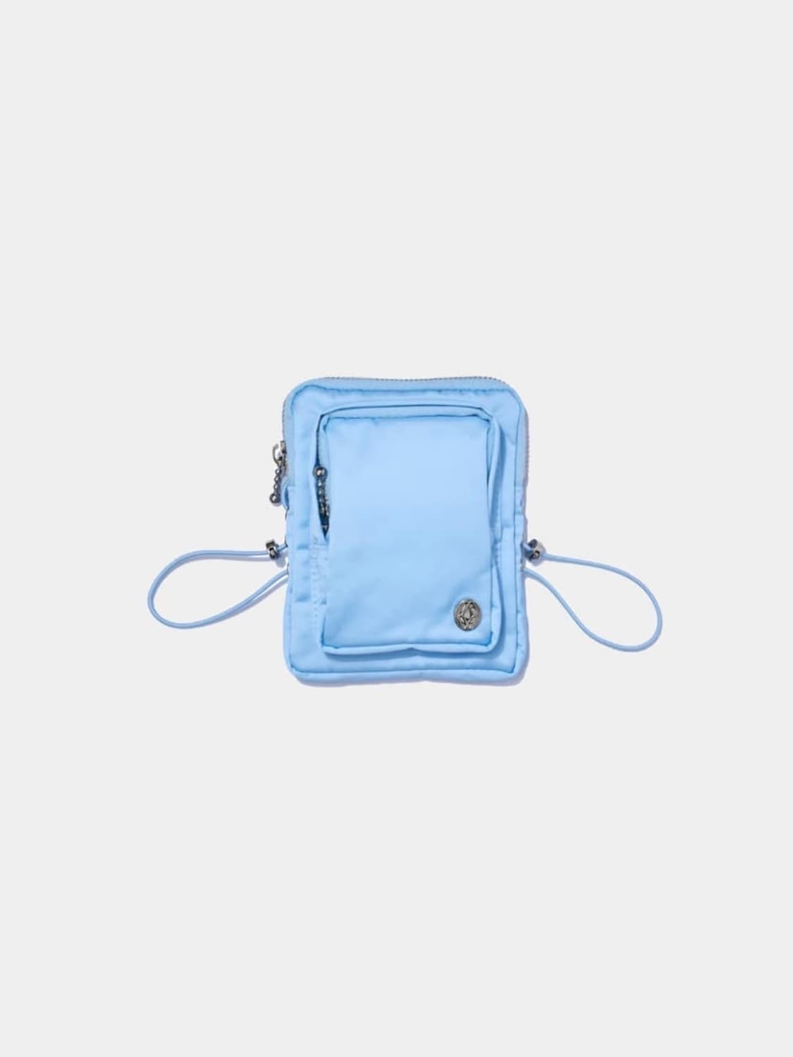 기준 새틴 미니백 스카이블루 상품이미지1