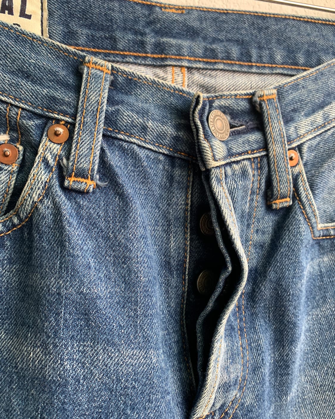 캐피탈 패치 데님 팬츠 상품이미지5