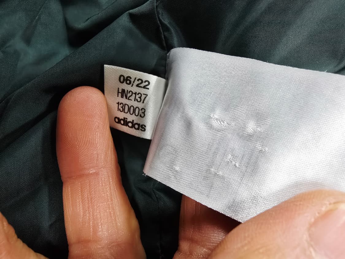 아디다스 코듀로이 다운패딩 점퍼 그린85 상품이미지9