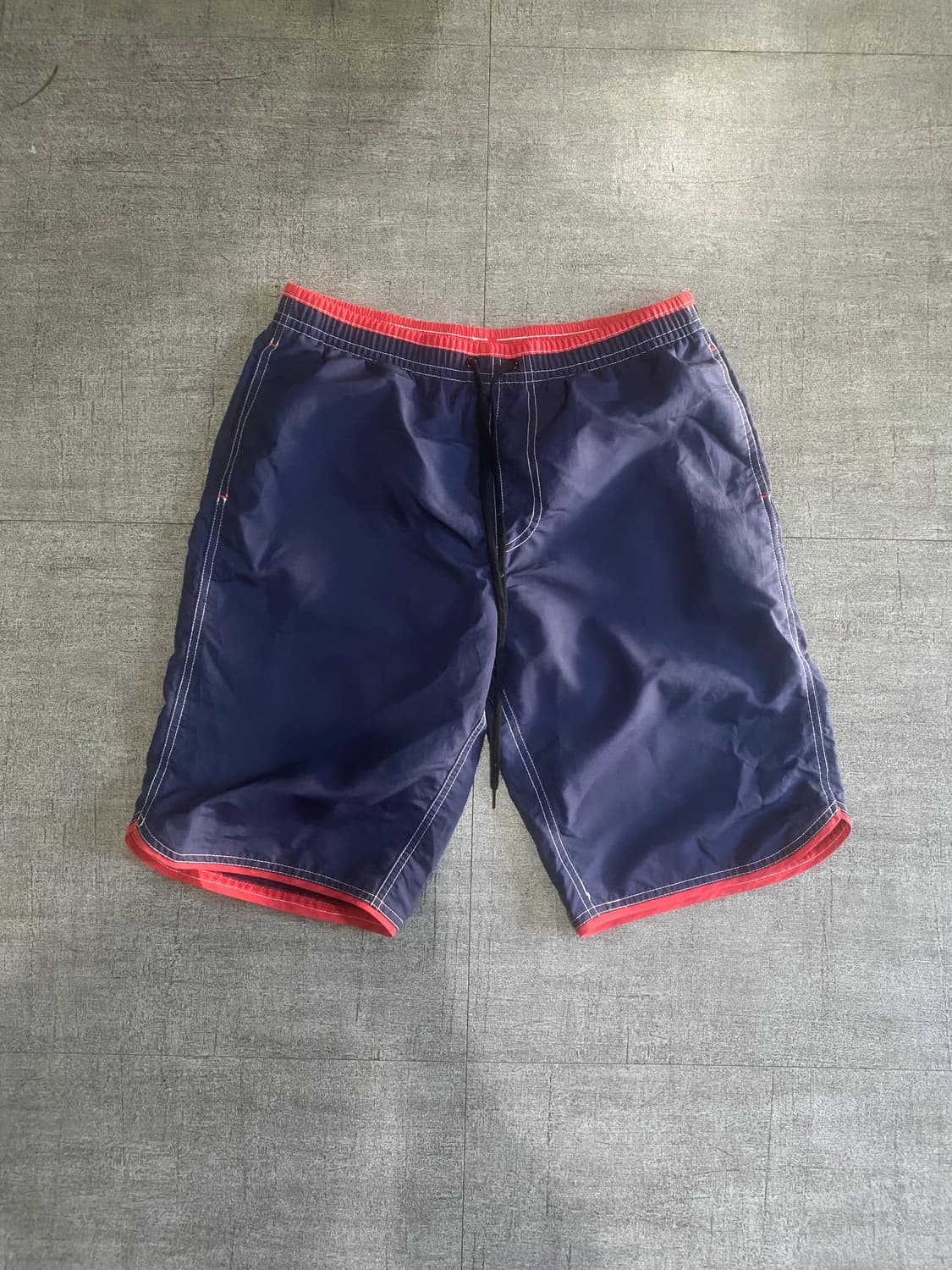 일본빈티지 올드스쿨아메카지 스윔나일론 하프팬츠반바지 상품이미지1