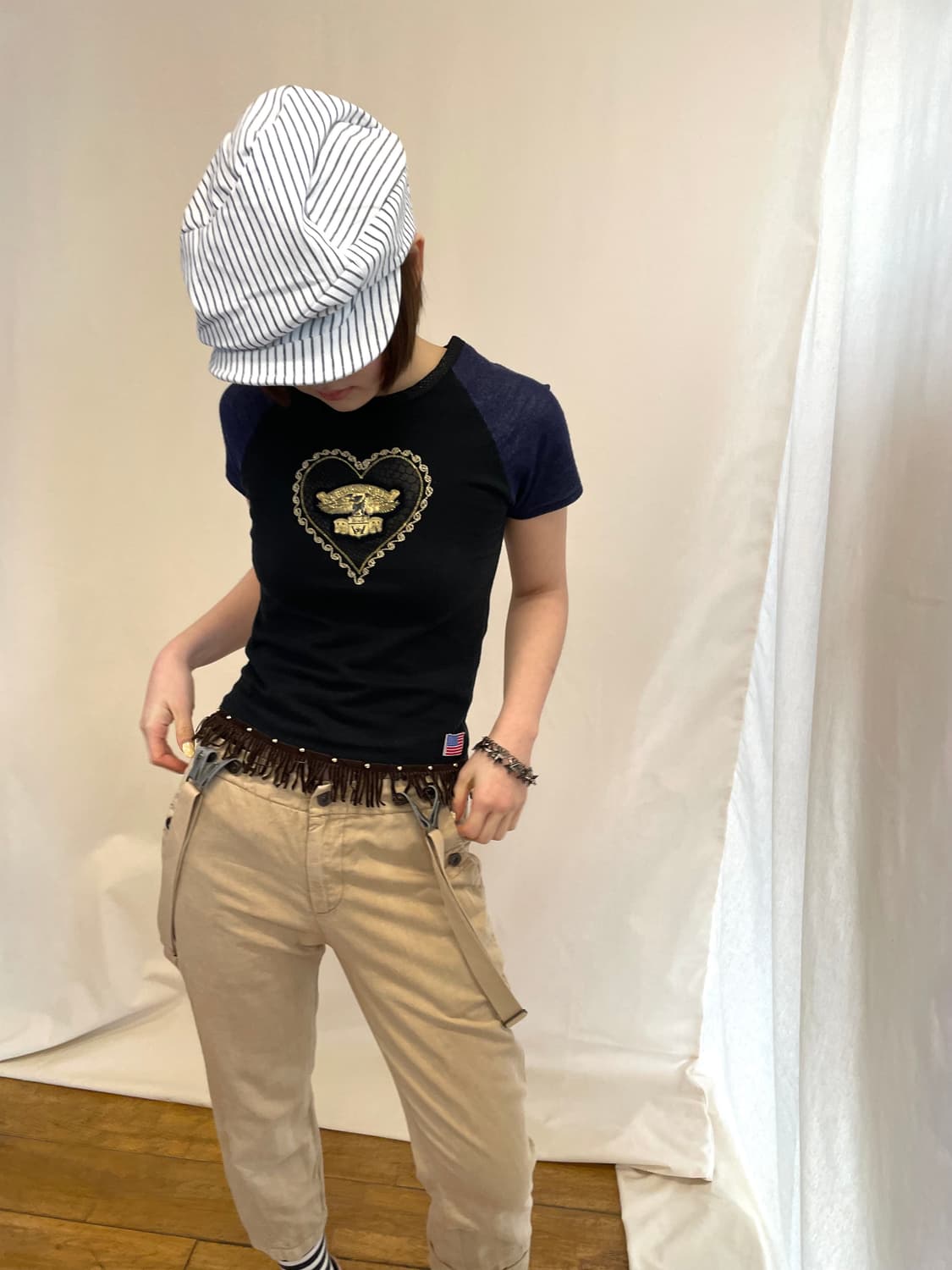 fringe t-shirt 상품이미지2