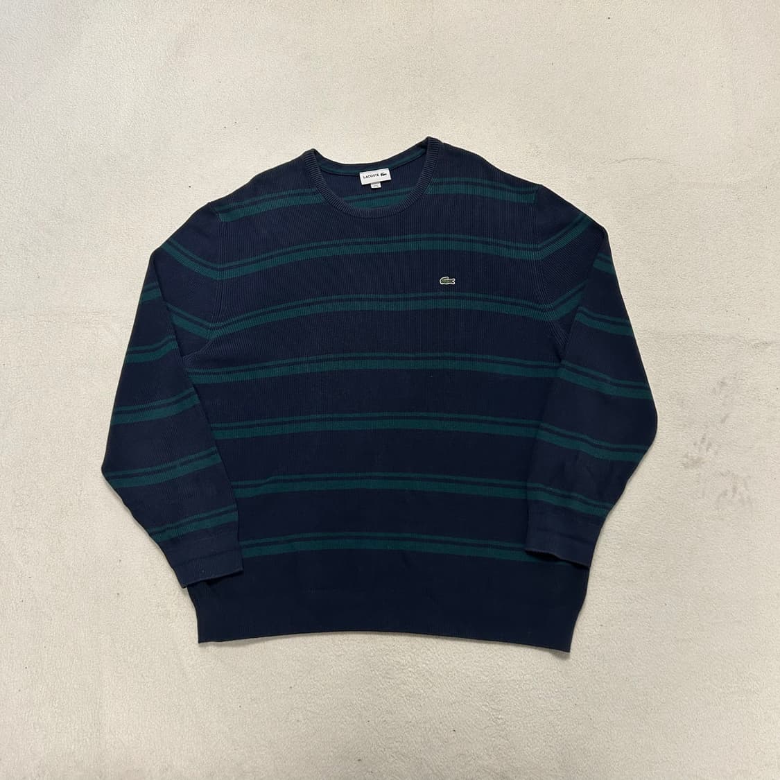 Lacoste Stripe Knit Sweater 상품이미지4