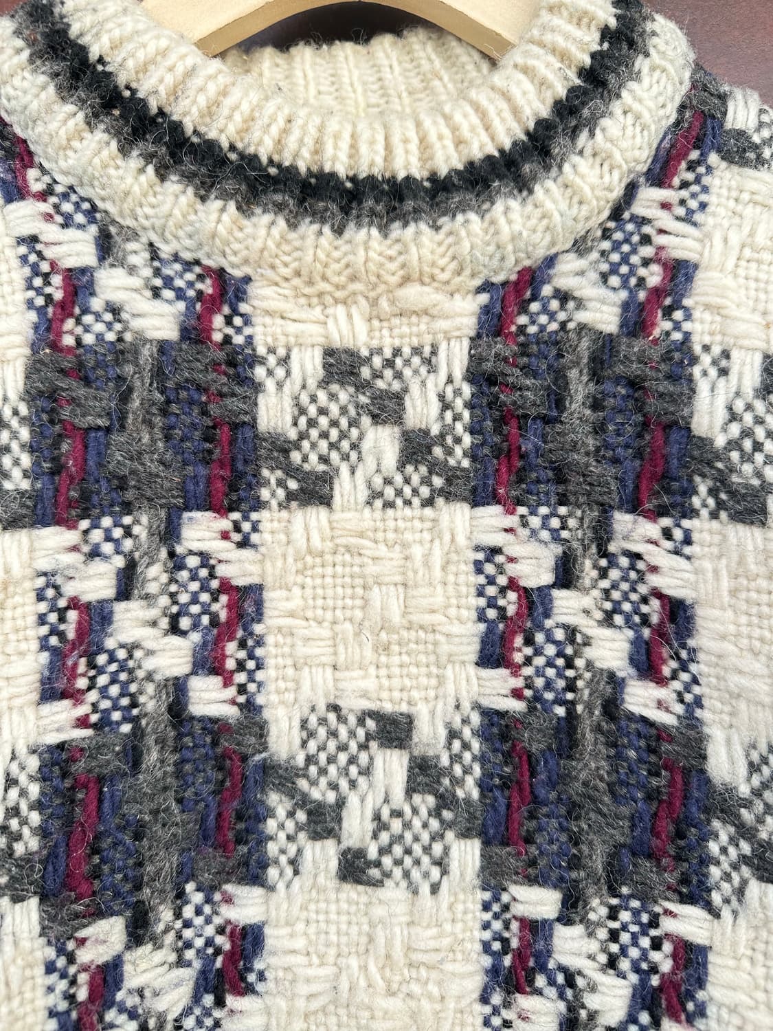 빈티지 피셔맨 울스웨터 상품이미지6