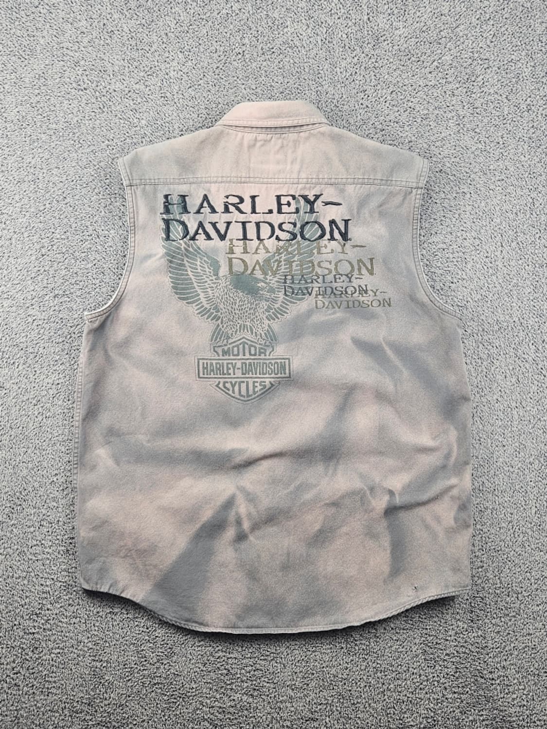 할리데이비슨 베스트 조끼 커스텀 ( L ) / 11978 상품이미지1