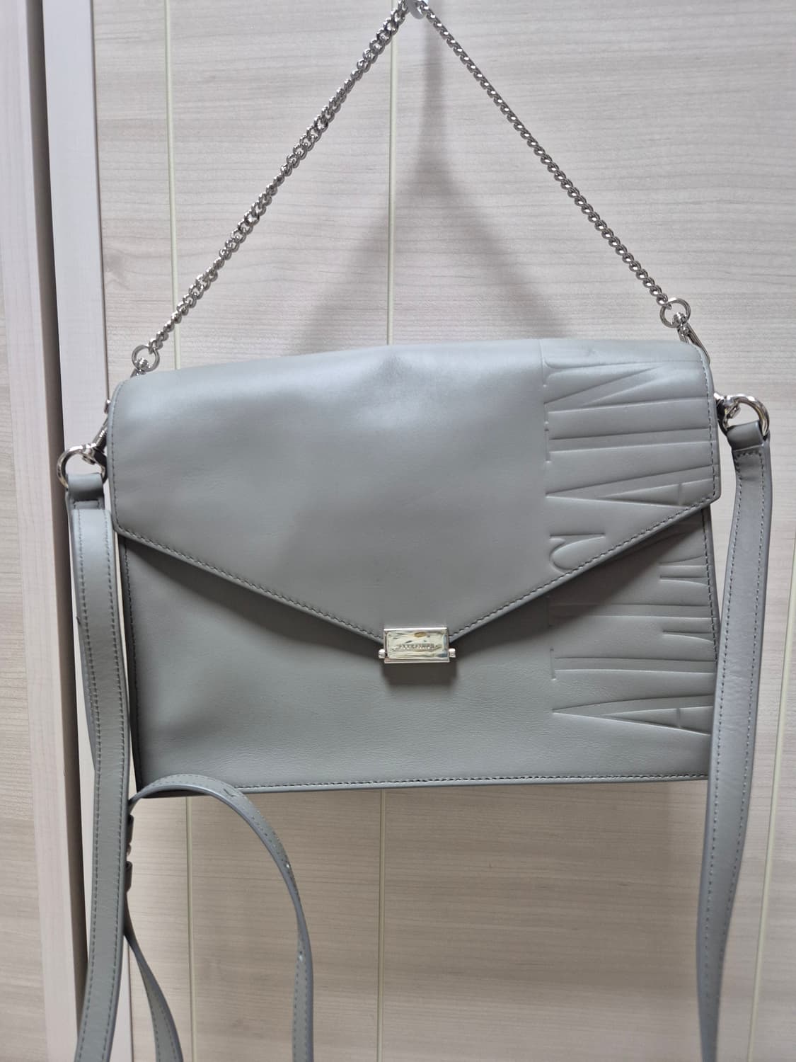 (새제품급) 올세인츠 Redchurch 체인숄더백 크로스 리얼가죽 상품이미지3