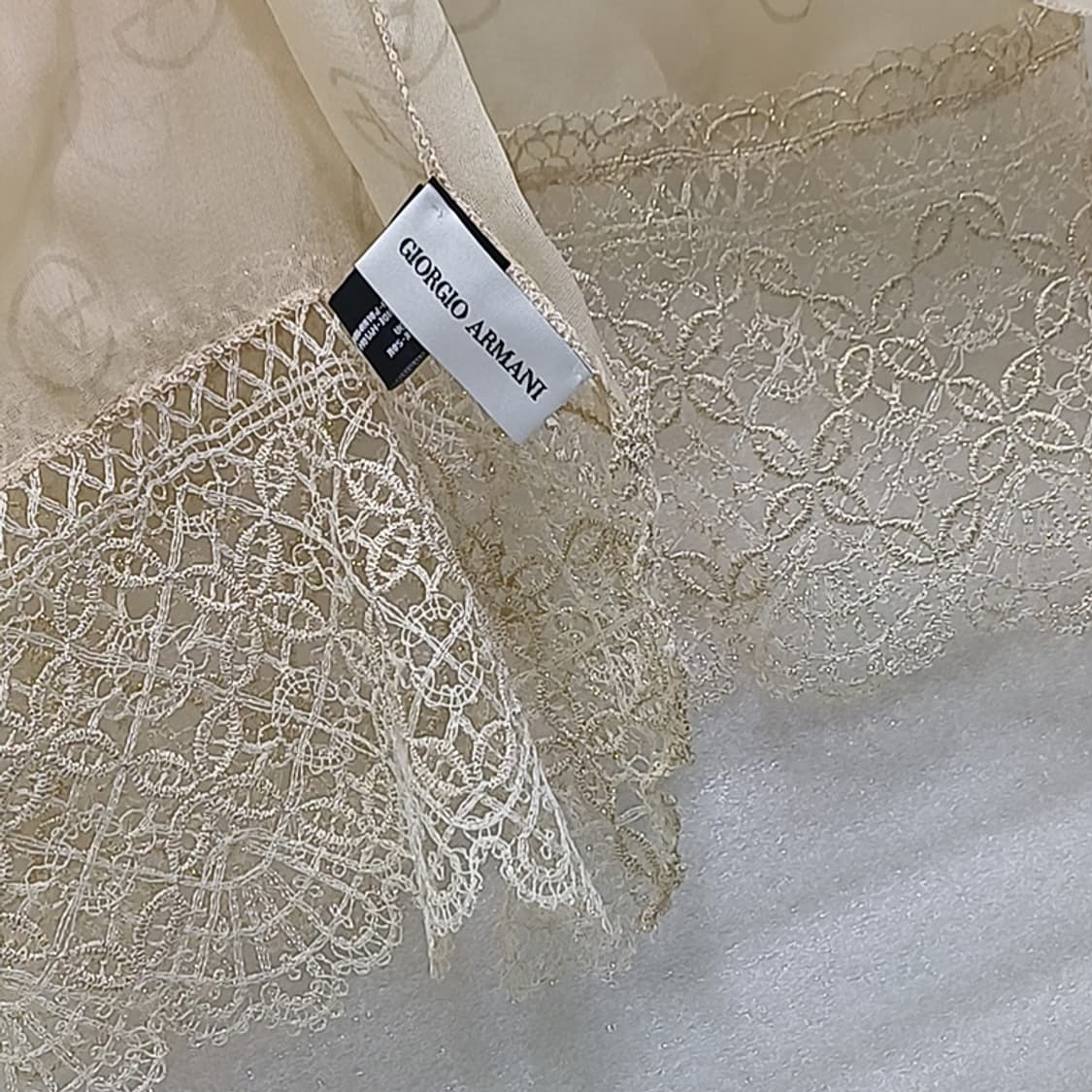 이태리정품 조르지오 아르마니 실크 머플러 스카프 빅사이즈 사랑봉봉 상품이미지3