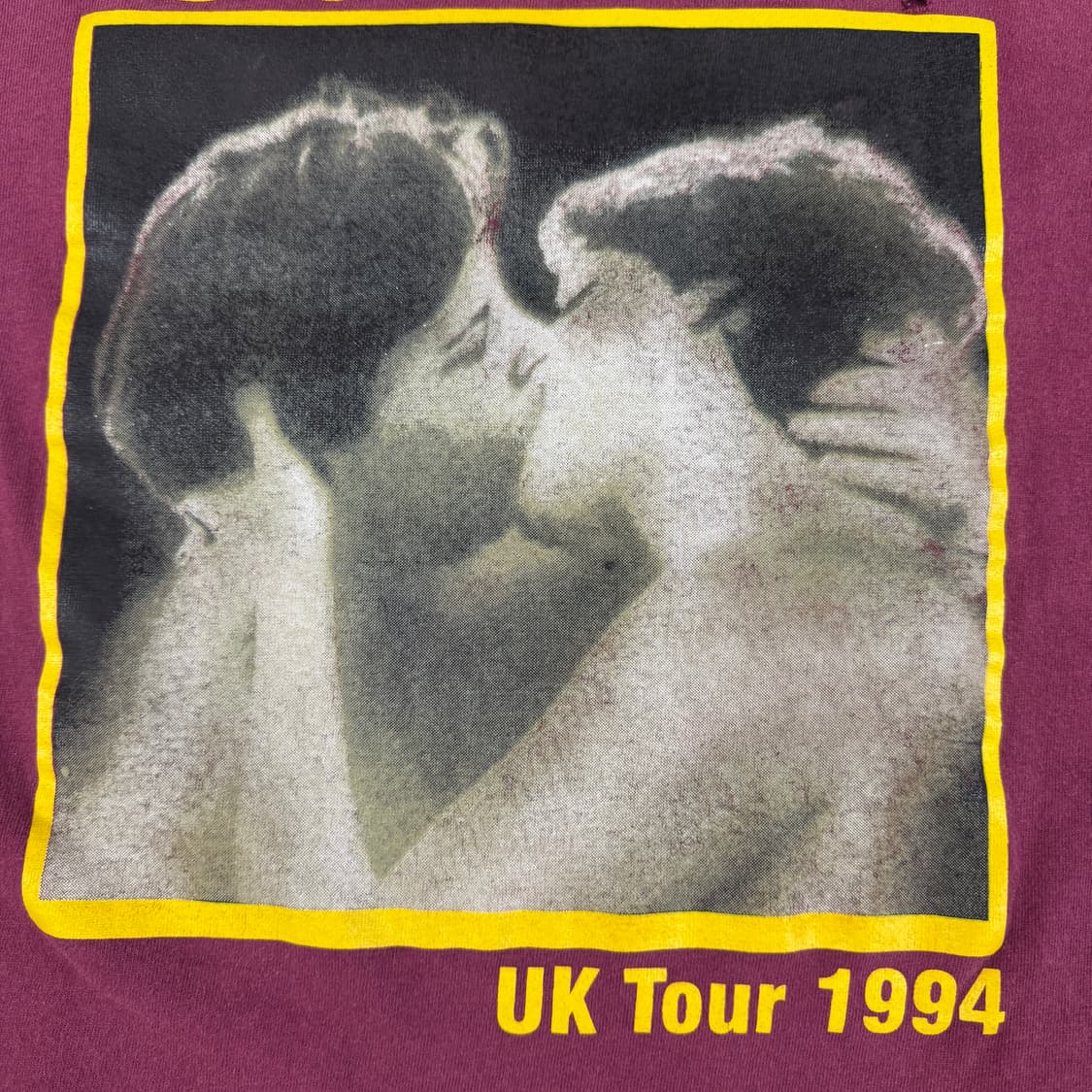 빈티지 90s Suede UK Tour 스웨이드 투어 롱슬리브 티셔츠 상품이미지4