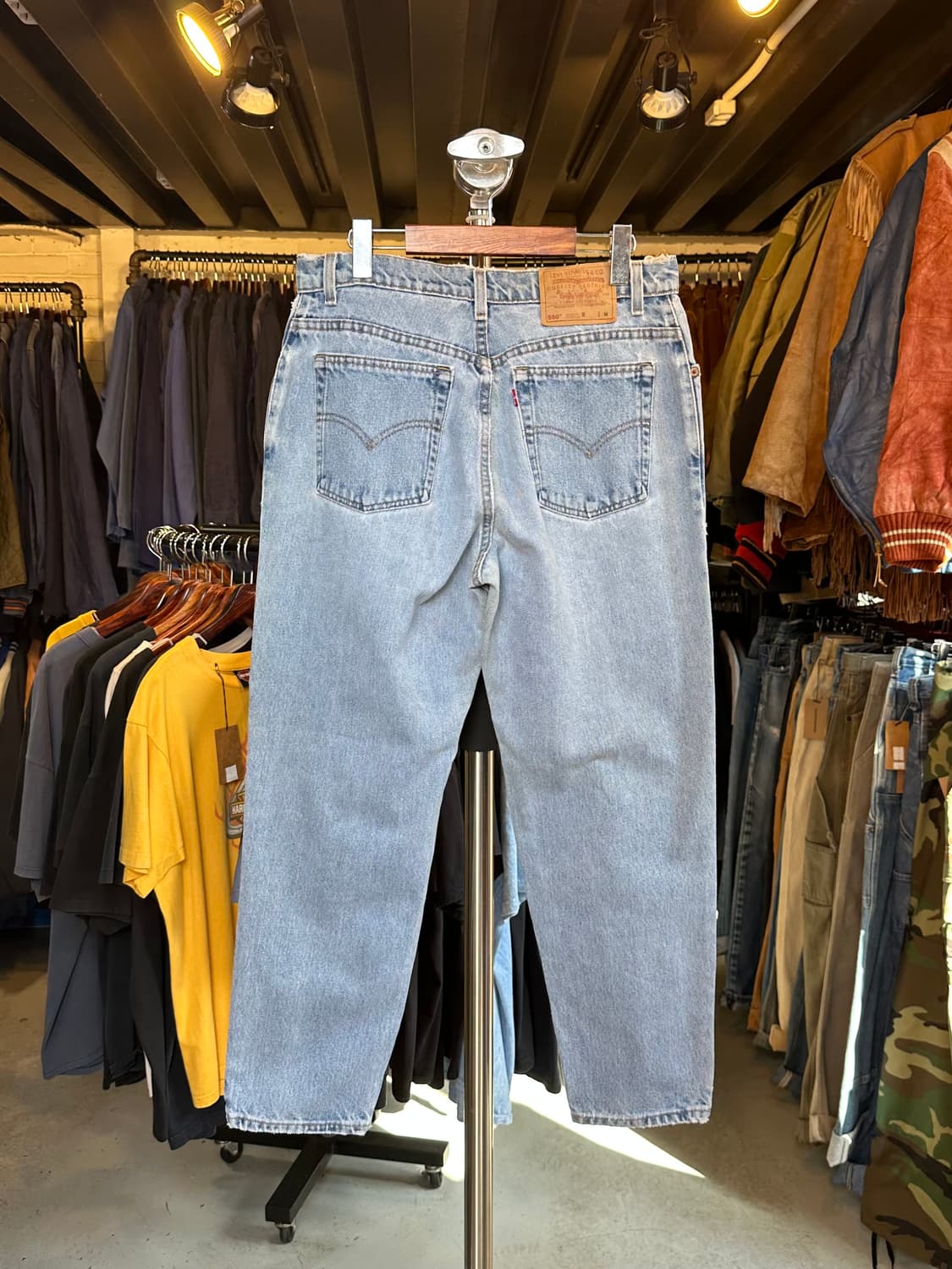 90s 리바이스550 데님 팬츠 31x30 made in usa 상품이미지2