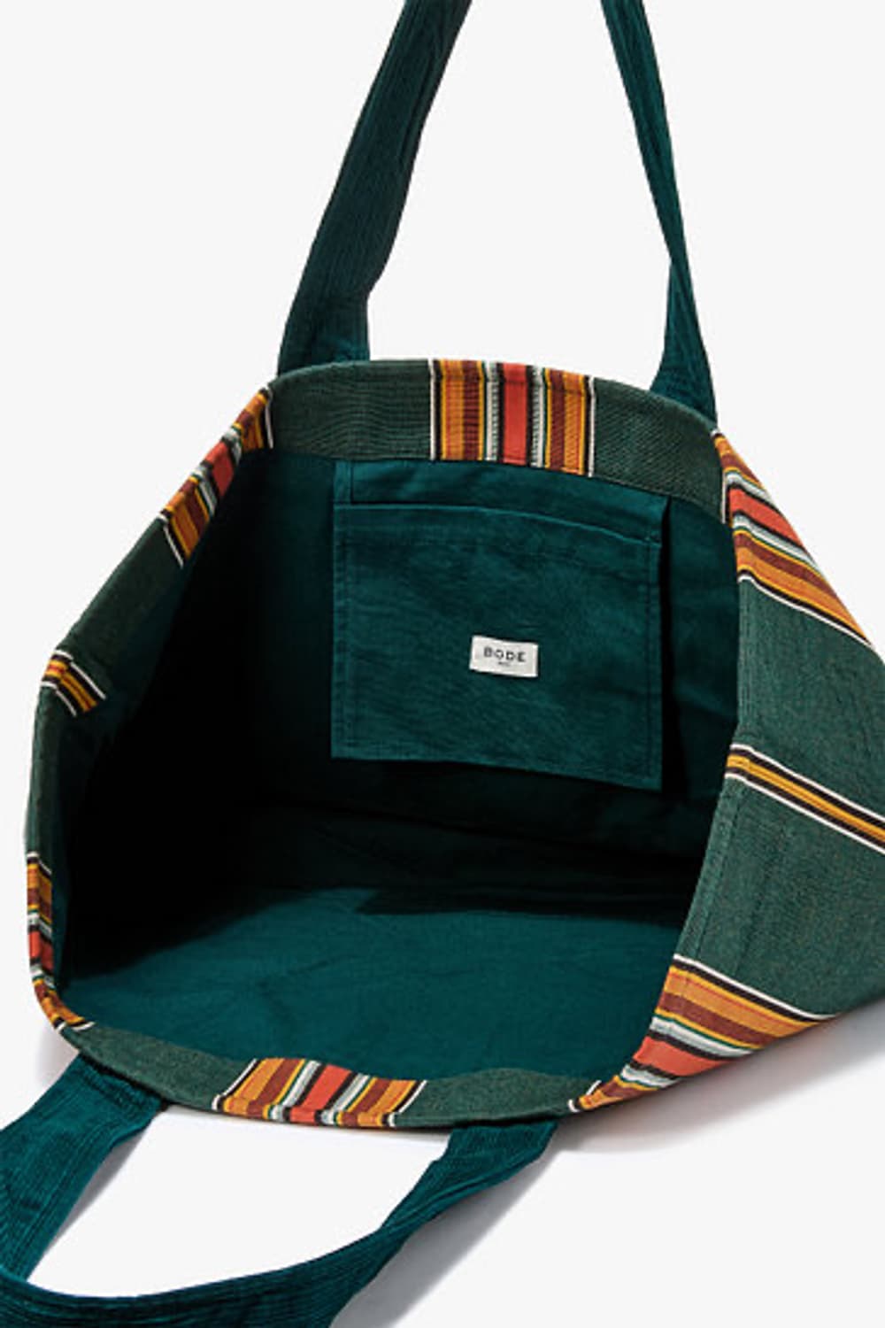 Bode parakeet stripe tote 보디 스트라이프 토트백 상품이미지2