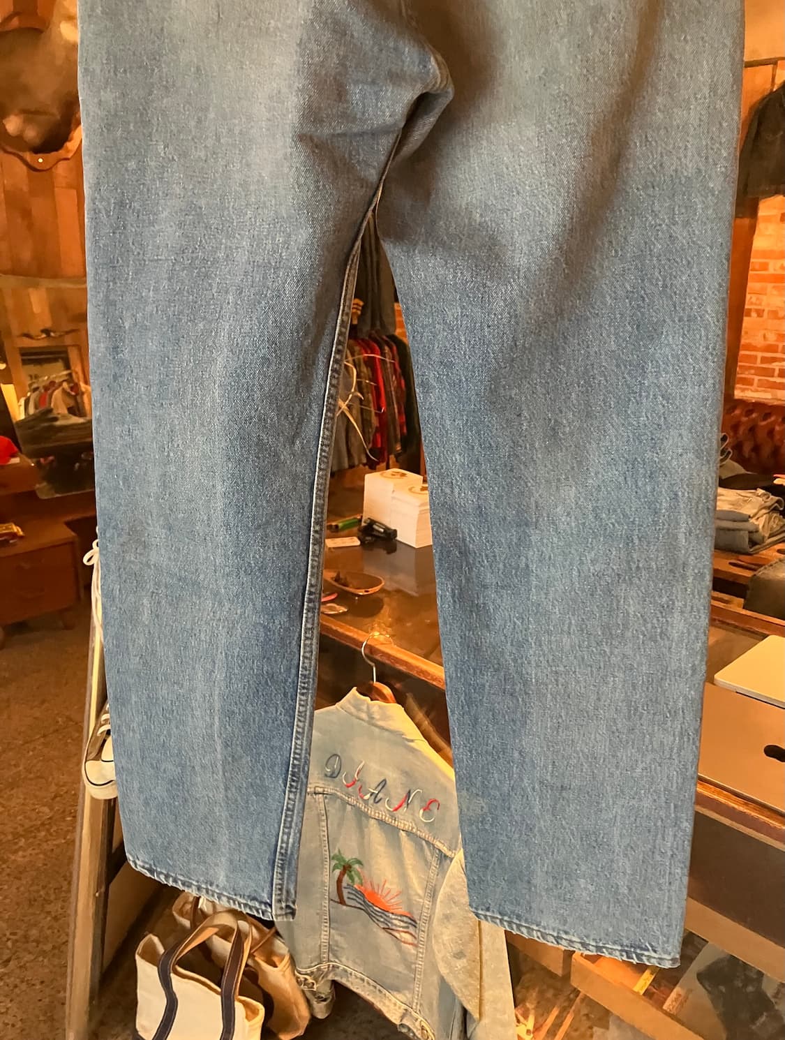 90s USA 빈티지 리바이스 501 데님 팬츠 상품이미지7