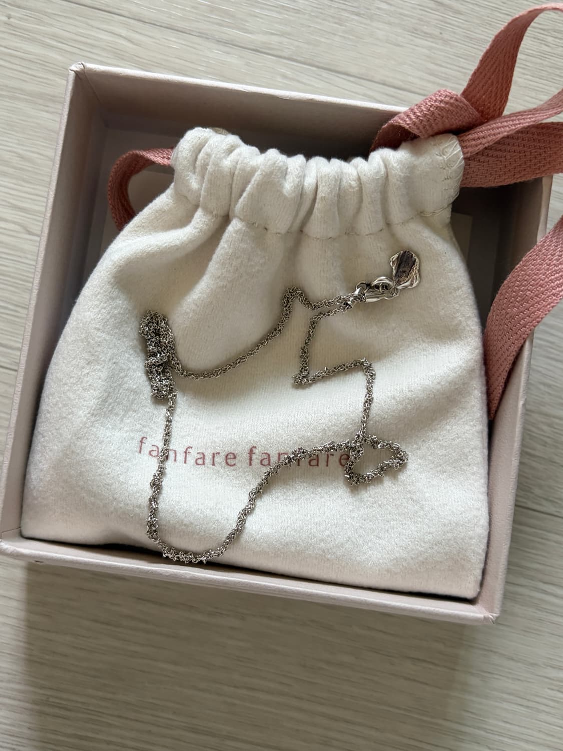팡파르팡파르 FANFARE CHAIN NECKLACE 상품이미지2