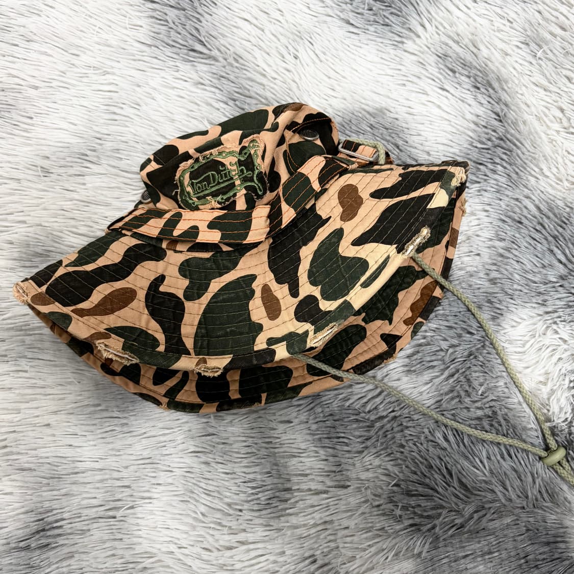 본더치 카모 정글모 버킷햇 상품이미지3