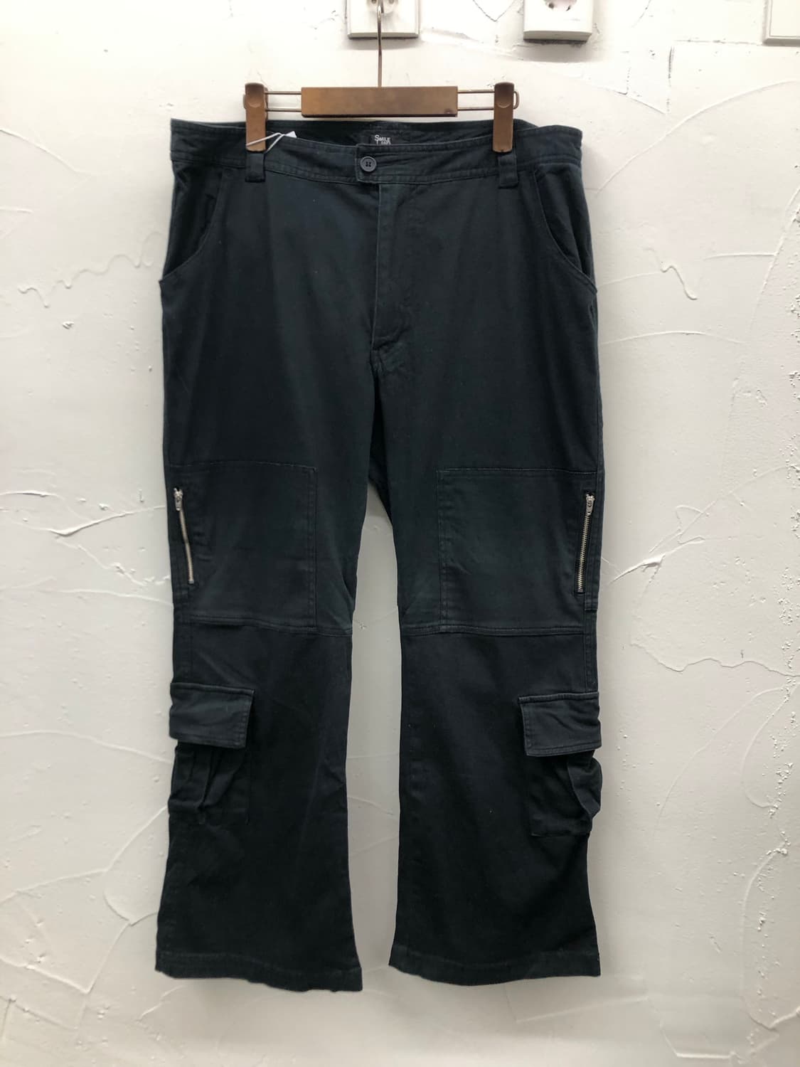 smile land 카고 부츠컷 코튼 팬츠 상품이미지1