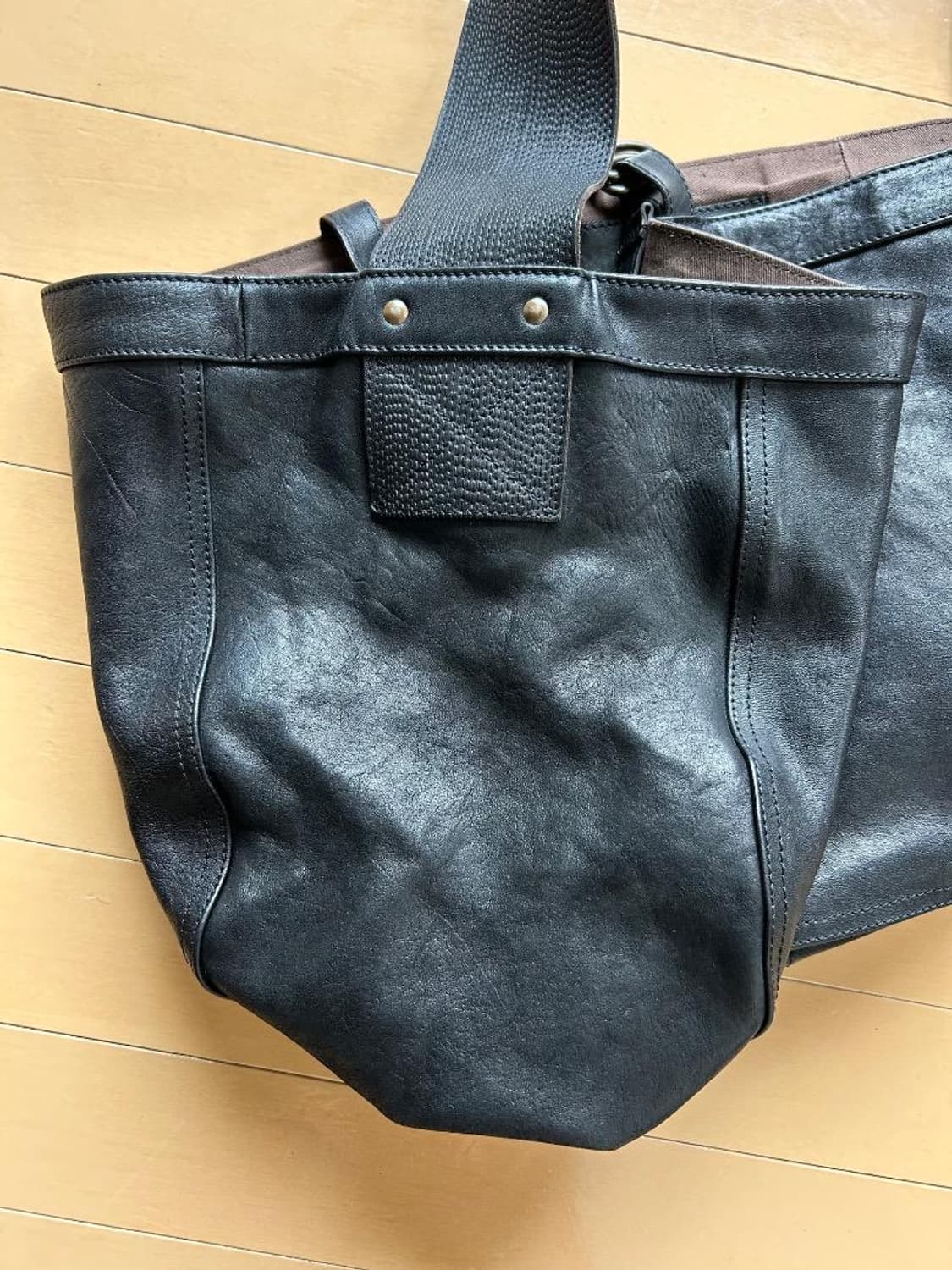 LOT.004 Newsboy Bag (Horse leather) 상품이미지4