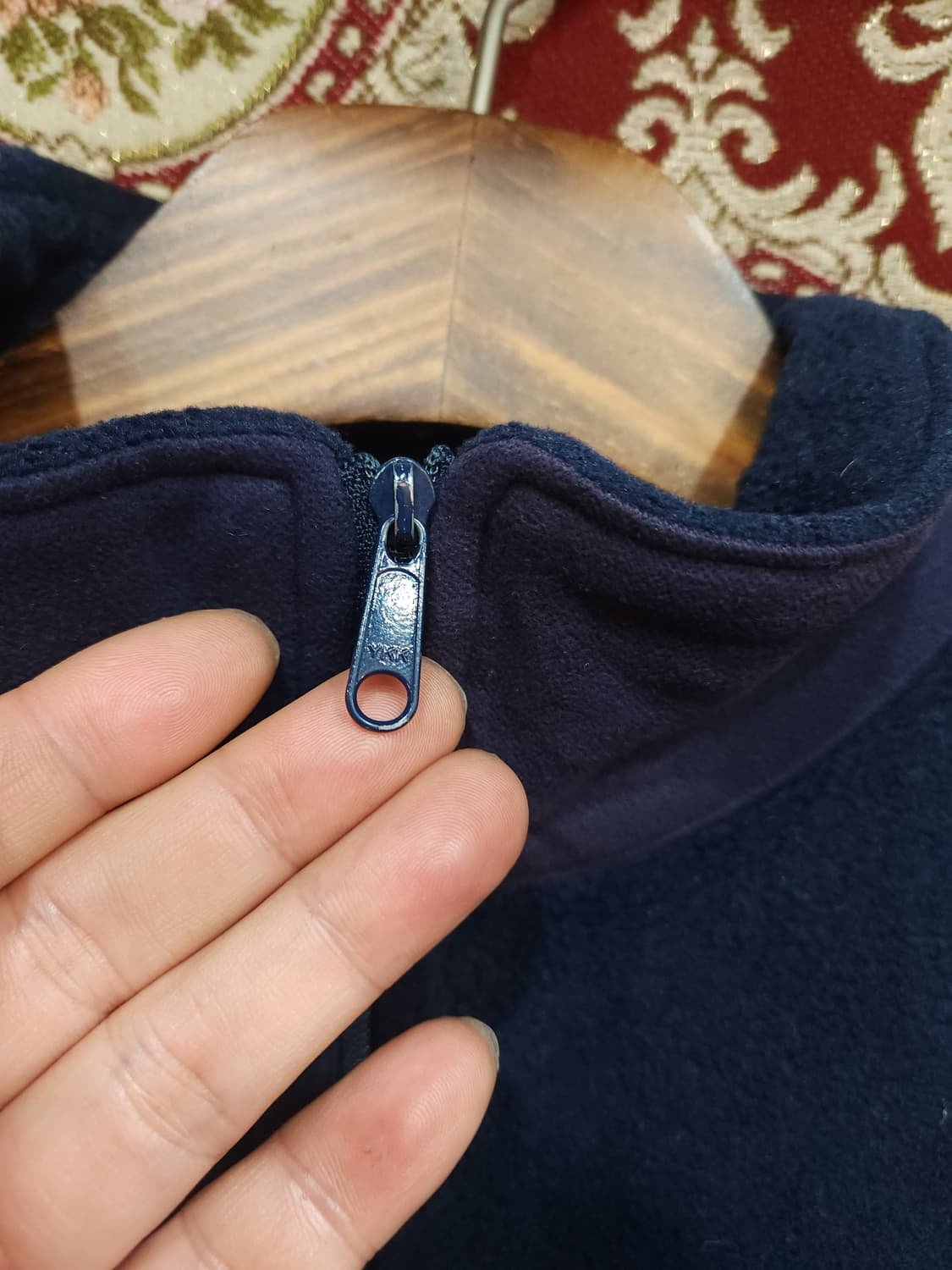 폴로스포츠 랄프로렌 90s 성조기 반집업 후리스 상품이미지5