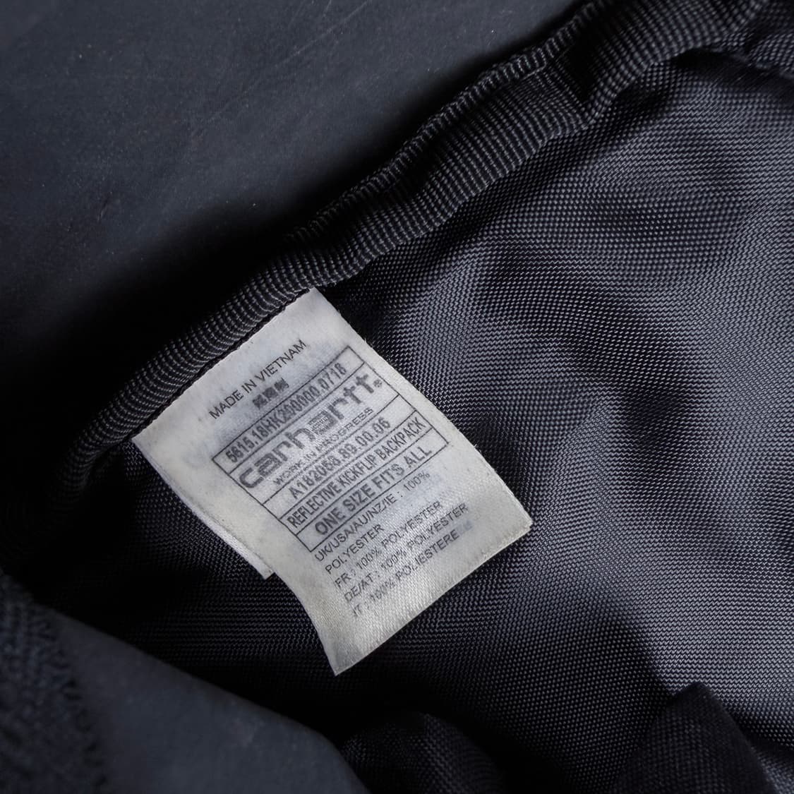 칼하트 킥플립 백팩 리플렉티브 로고 상품이미지3