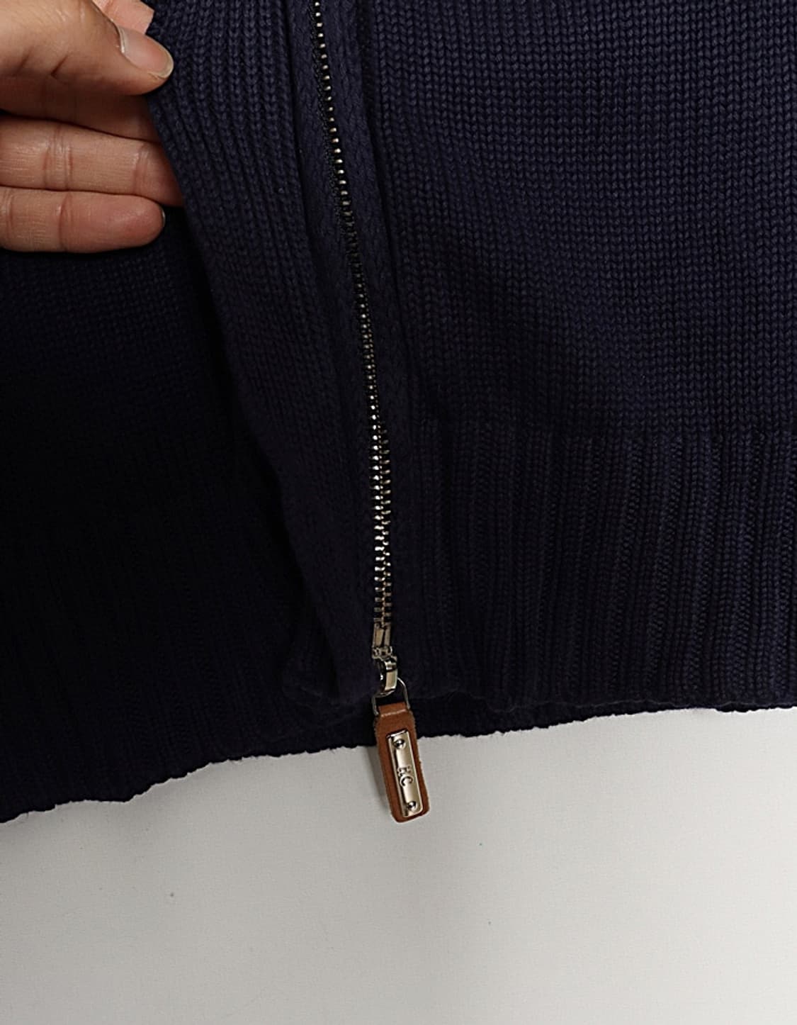 Henry Cotton's Pullzip Knit Cardigan 상품이미지4