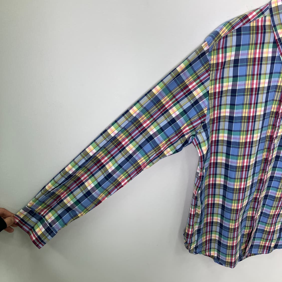 폴로 랄프로렌 멀티 블록 체크 셔츠 XL 상품이미지6