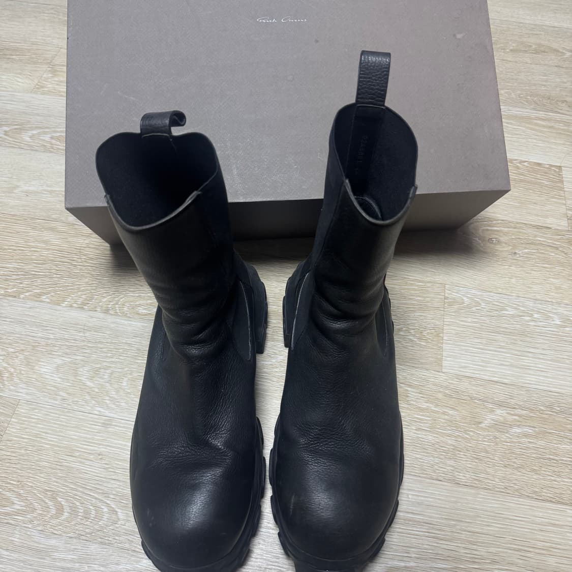 45) 릭오웬스 비틀 보조 트렉터 부츠 상품이미지2